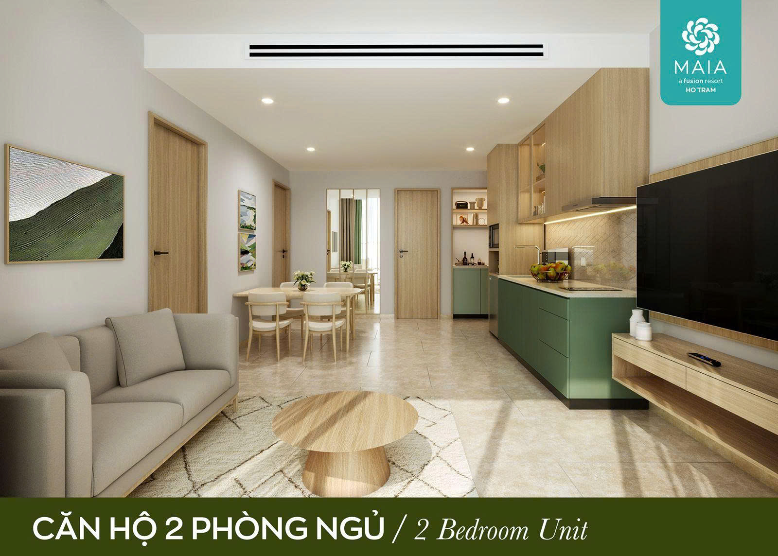 Spacious 2-Bedroom Seaside Living – Fusion-Managed MAIA Hồ Tràm. Mua bán căn hộ tại Xuyên Mộc, Hồ Chí Minh được đăng bởi VPI