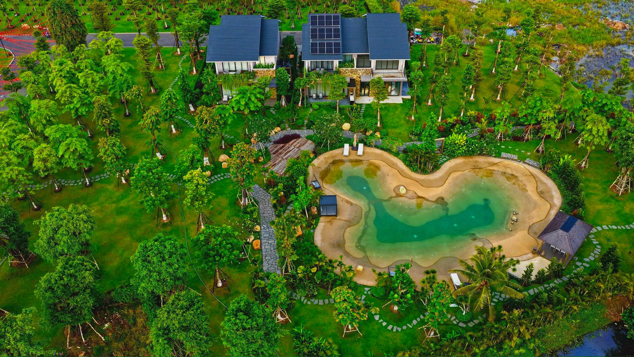 ISLAND VILLA SONG LẬP - MODERN COUNTRY, mái ấm cho gia đình.. Mua bán nhà riêng tại Đường Nguyễn Hữu Trí, Xã Thanh Phú, Huyện Bến Lức, Tỉnh Long An được đăng bởi Kim Trần Realty. Hình 5