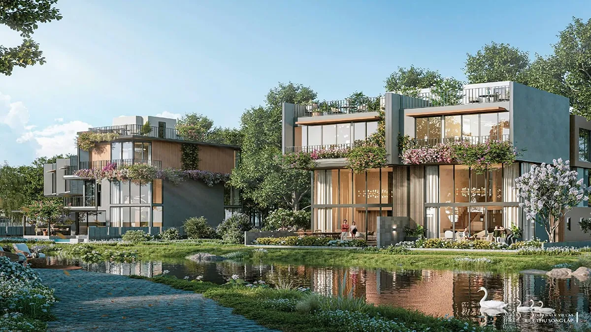 ISLAND VILLA SONG LẬP - LUX COUNTRY, phong cách sống tinh hoa Eco Retreat. 出售 别墅 位于Đường Nguyễn Hữu Trí, Xã Thanh Phú, Huyện Bến Lức, Tỉnh Long An 由Kim Trần Realty发布