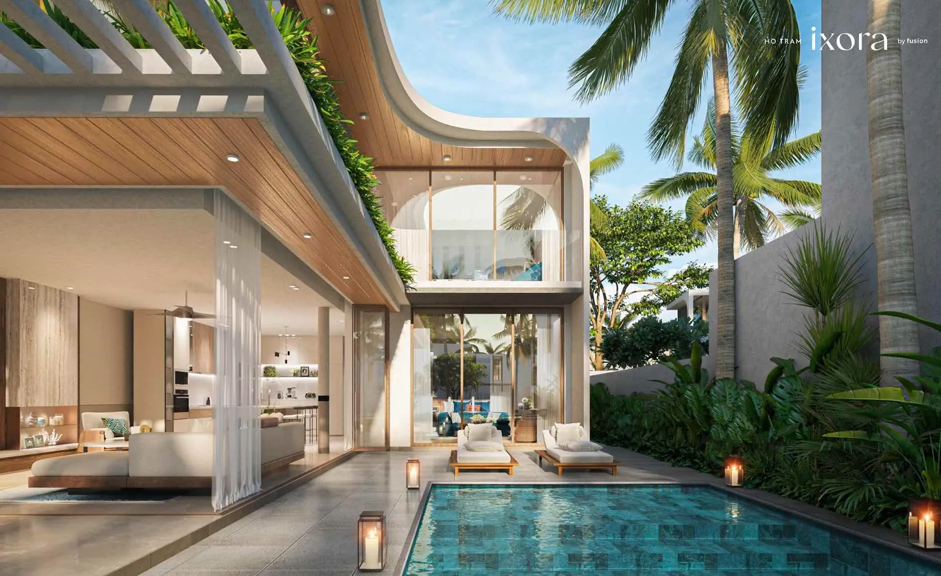 CĂN BEACHVIEW VILLA - viên ngọc quý tại IXORA Hồ Tràm.. For Sale resort in Xuyen Moc, Ho Chi Minh posted by Kim Trần Realty