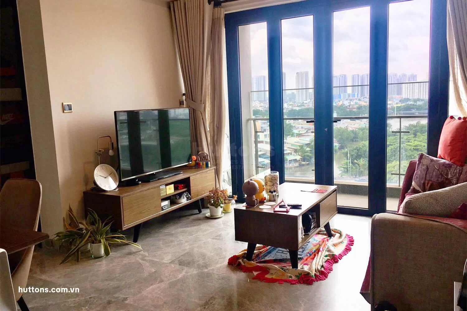 Căn 2PN suất SPA tầng trung view kênh dự án D1Mension. For Sale apartment in Cau Ong Lanh, Ho Chi Minh posted by HUTTONS AOD
