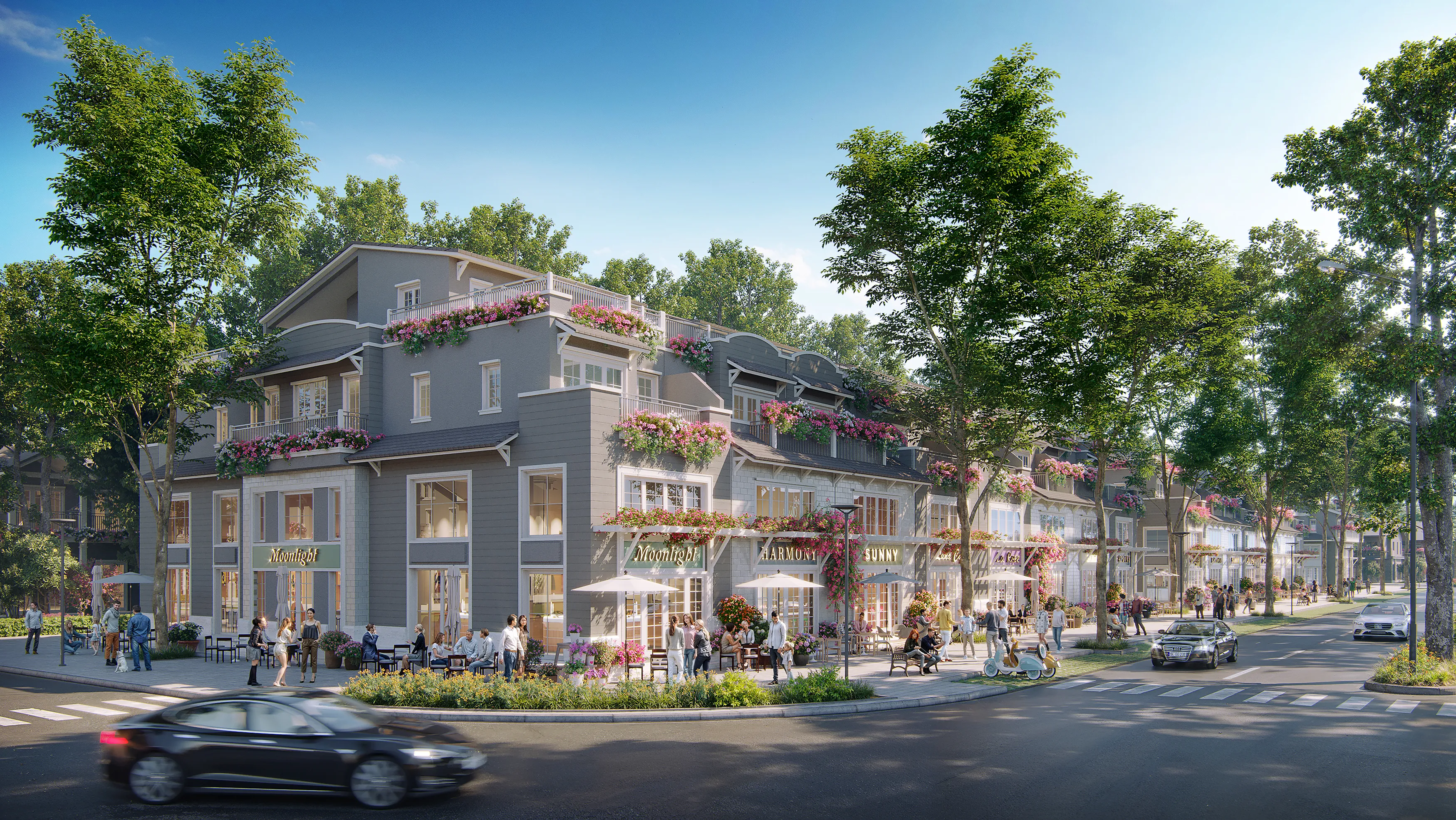 Townhouse Mùa Hạ Tại Phân Khu Home Retreat – Vị Trí Yên Tĩnh, Không Gian Sống Thoáng Đãng. Mua bán nhà phố tại Eco Retreat - Phân khu Home Retreat, Bến Lức, Tây Ninh được đăng bởi Eco Retreat. Hình 5