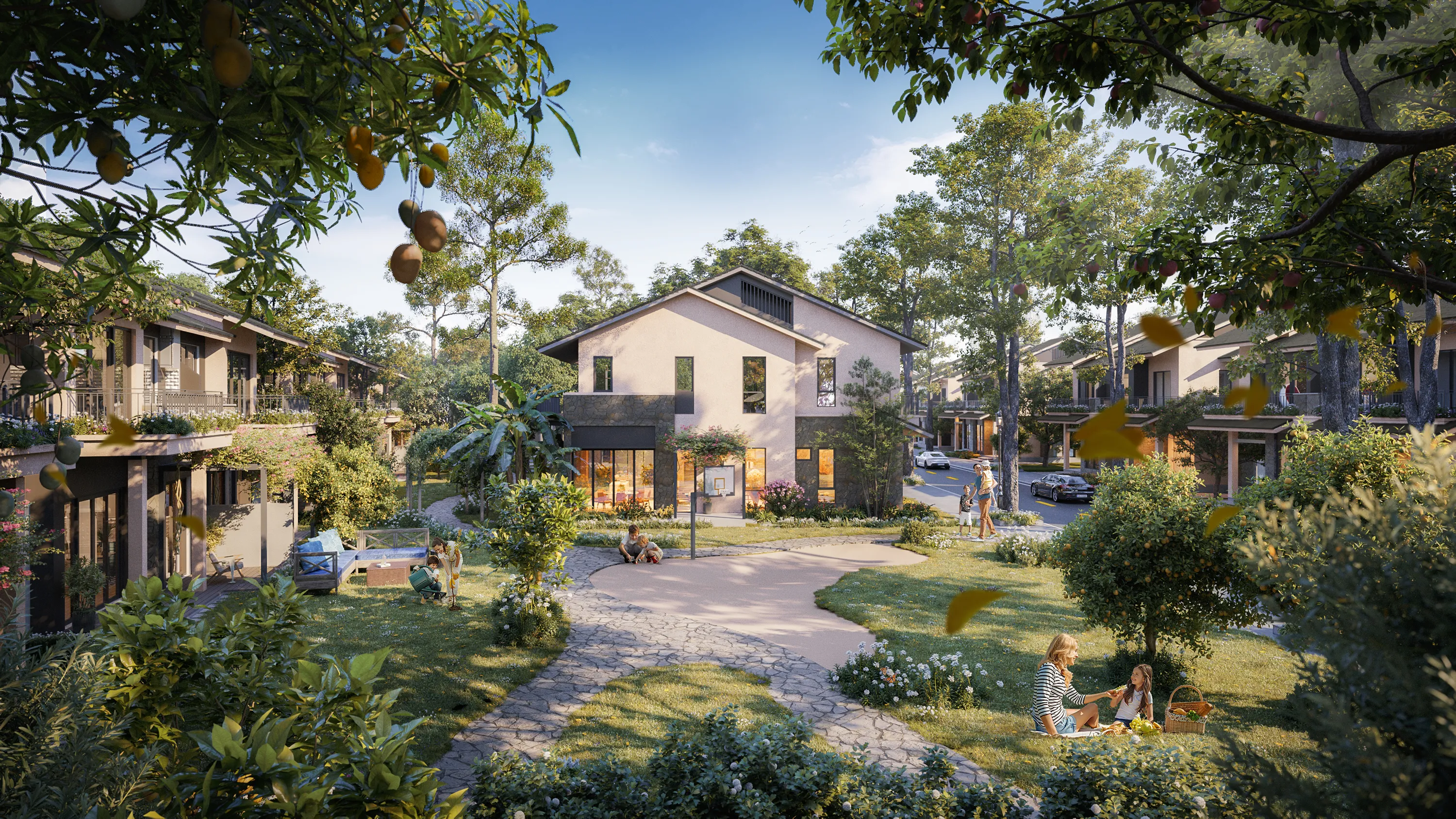 Townhouse Mùa Thu Tại Phân Khu Home Retreat – Không Gian Sống An Yên, Gần Gũi Thiên Nhiên. Mua bán nhà phố tại Eco Retreat - Phân khu Home Retreat, Bến Lức, Tây Ninh được đăng bởi Eco Retreat. Hình 10