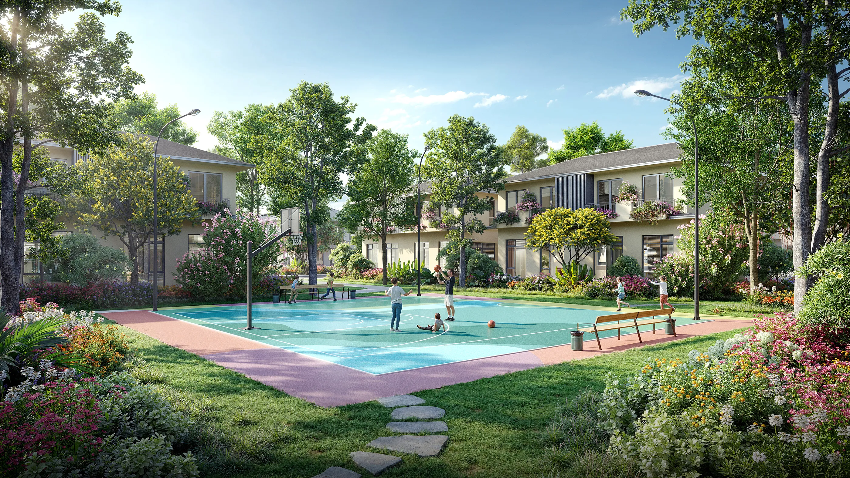 Townhouse Rừng Mai Có Ưu Đãi Ngân Hàng 70% Giá Trị Kéo Dài Đến Tháng 4/2028. For Sale townhouse in Eco Retreat - Phân khu Rừng Mai, Bến Lức, Tây Ninh posted by Eco Retreat. Hình 6
