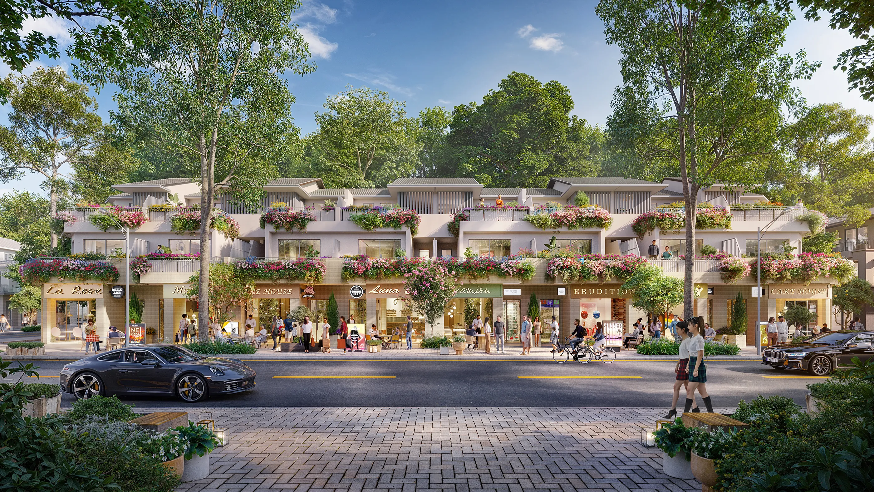 Townhouse Rừng Mai Có Ưu Đãi Ngân Hàng 70% Giá Trị Kéo Dài Đến Tháng 4/2028. For Sale townhouse in Eco Retreat - Phân khu Rừng Mai, Bến Lức, Tây Ninh posted by Eco Retreat. Hình 3