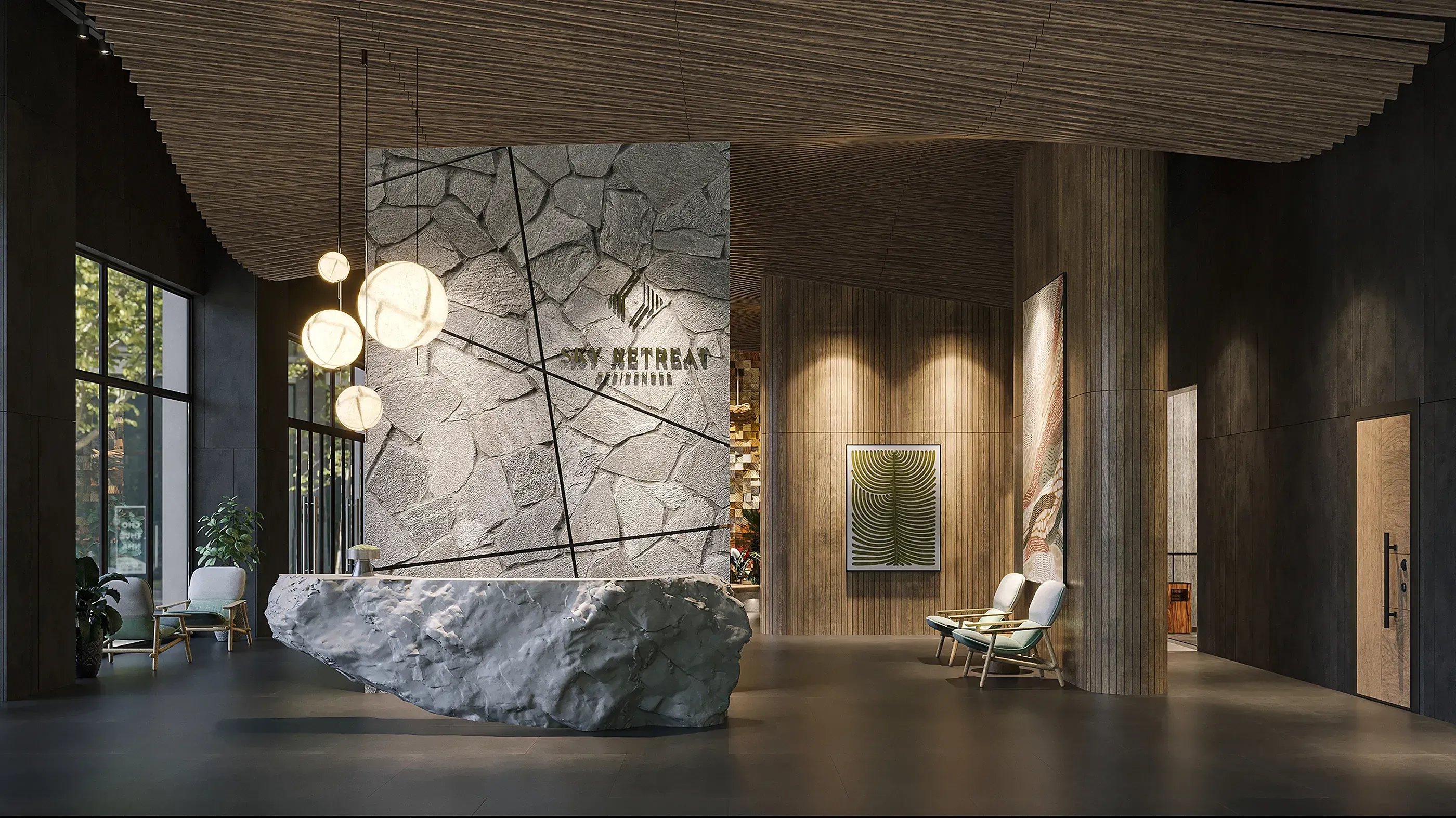 Căn Townhouse Sky Retreat Sau Nhà Có Công Viên Nhỏ, Không Gian Thoáng. For Sale townhouse in Eco Retreat - Phân khu Sky Retreat, Bến Lức, Tây Ninh posted by Eco Retreat. Hình 8