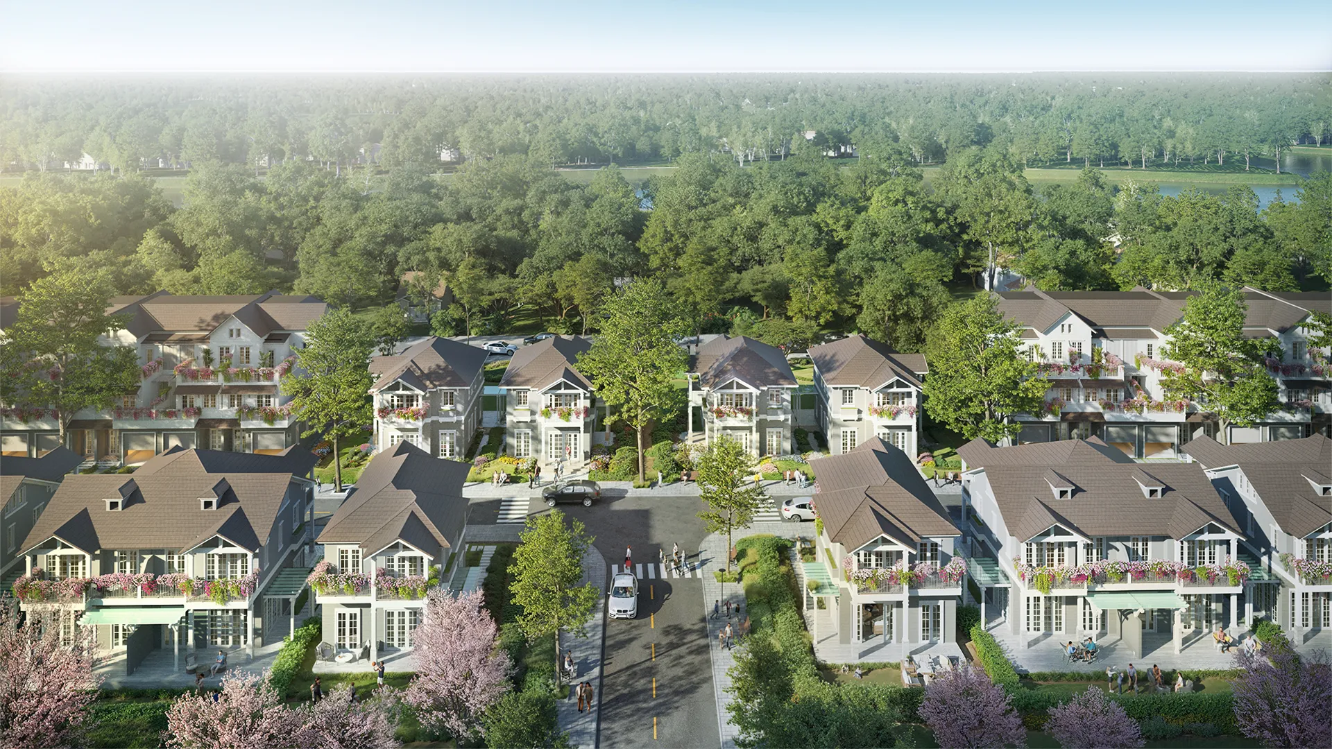 Park Villa Mùa Hạ & Mùa Xuân Tại Phân Khu Home Retreat Vị Trí Yên Tĩnh, Thoáng Đãng. Mua bán biệt thự tại Bến Lức, Tây Ninh được đăng bởi Eco Retreat