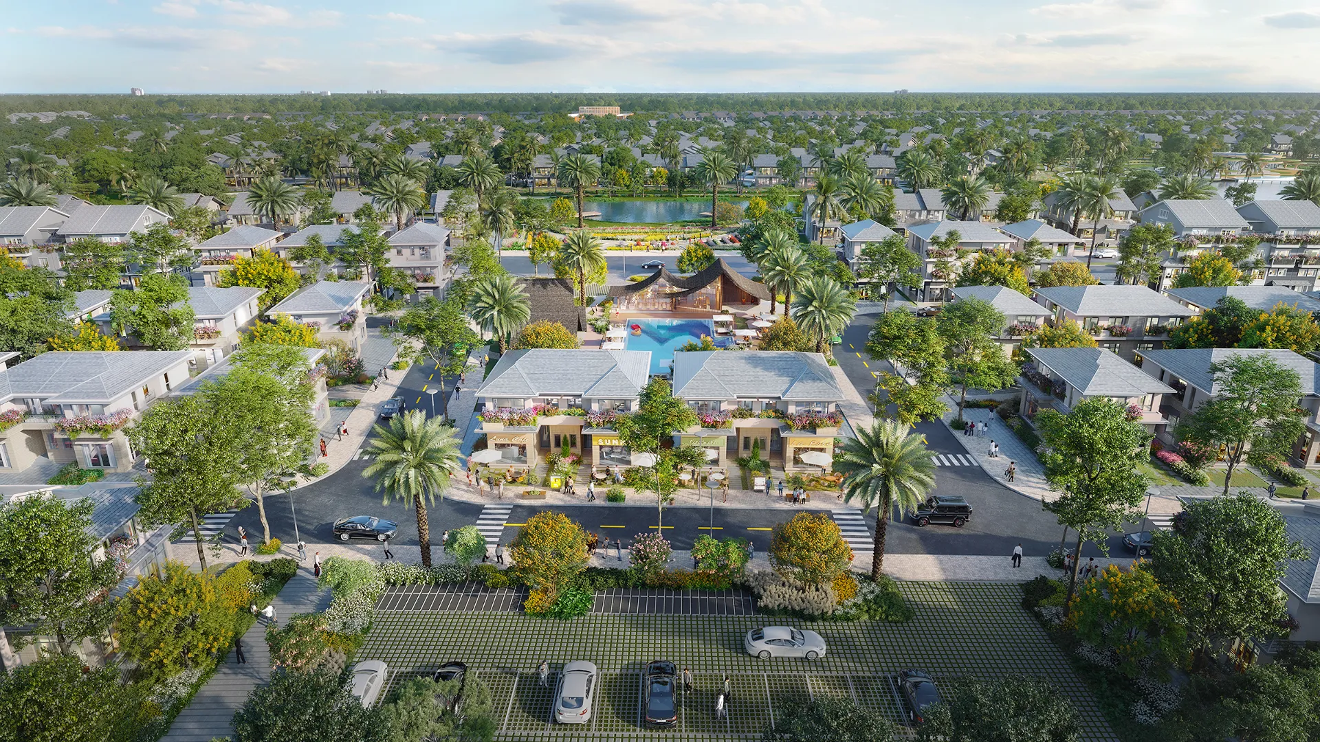 Shophouse Xẻ Khe Rừng Mai Dự Án Eco Retreat Với 2 Mặt Tiền Đường. For Sale shophouse in Eco Retreat - Phân khu Rừng Mai, Bến Lức, Tây Ninh posted by Eco Retreat. Hình 9