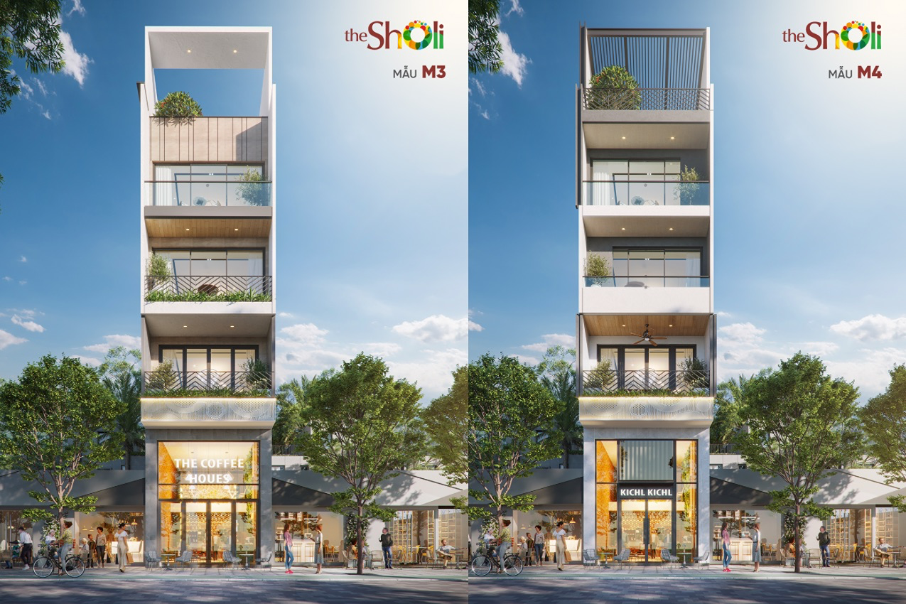 Căn nhà phố thương mại The Sholi- Mẫu nhà M4 (The Hopen)| Sổ hồng riêng từng căn, giá siêu tốt. For Sale shophouse in The Sholi, 311 An Dương Vương, An Lạc, Hồ Chí Minh posted by The Sholi. Hình 1