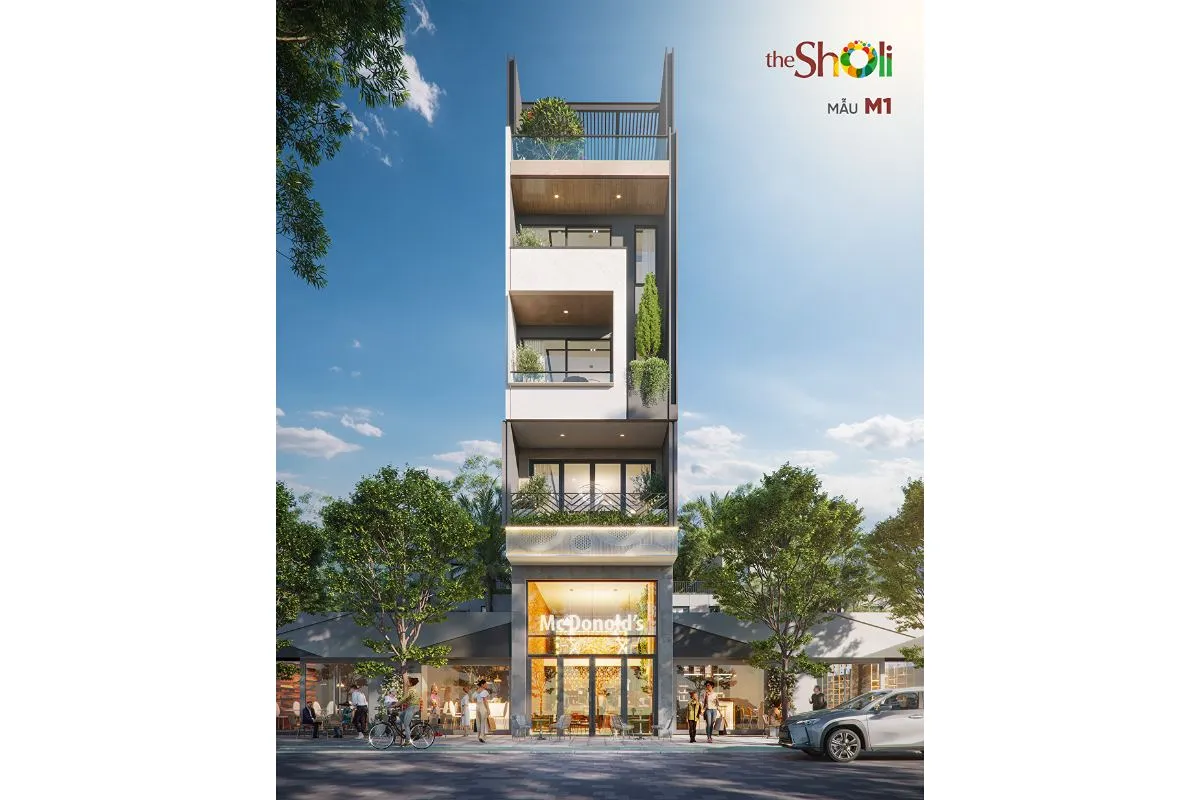Căn The Movis loại M1 tại Sholi | View đẹp, giá tốt. For Sale shophouse in The Sholi, 311 An Dương Vương kết nối đường Phan Đình Thông, An Lạc, Hồ Chí Minh posted by The Sholi. Hình 1