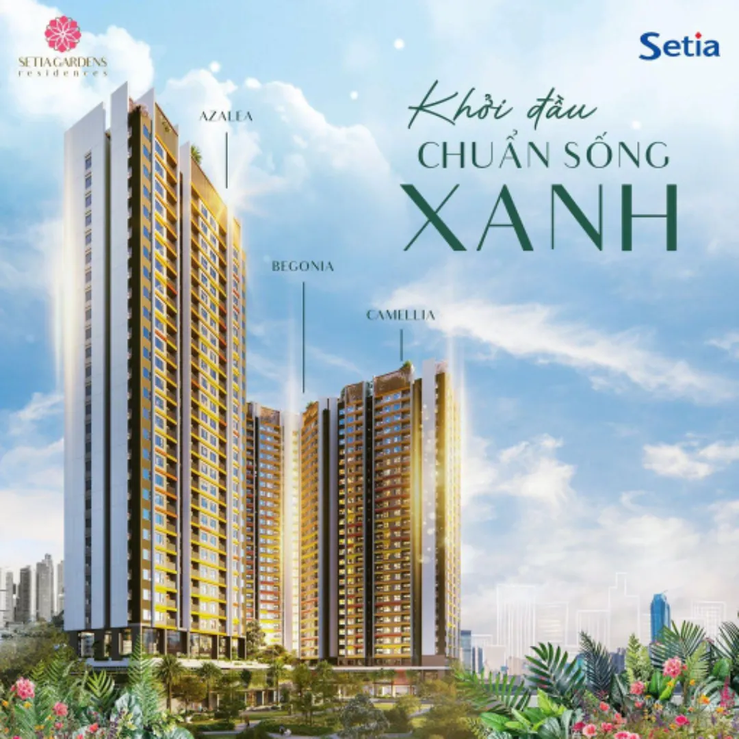 🌸 SETIA EDENIA - Làn gió xanh trong khu đô thị mới. For Sale apartment in Thuan An, Ho Chi Minh posted by LÊ THANH HIỆN