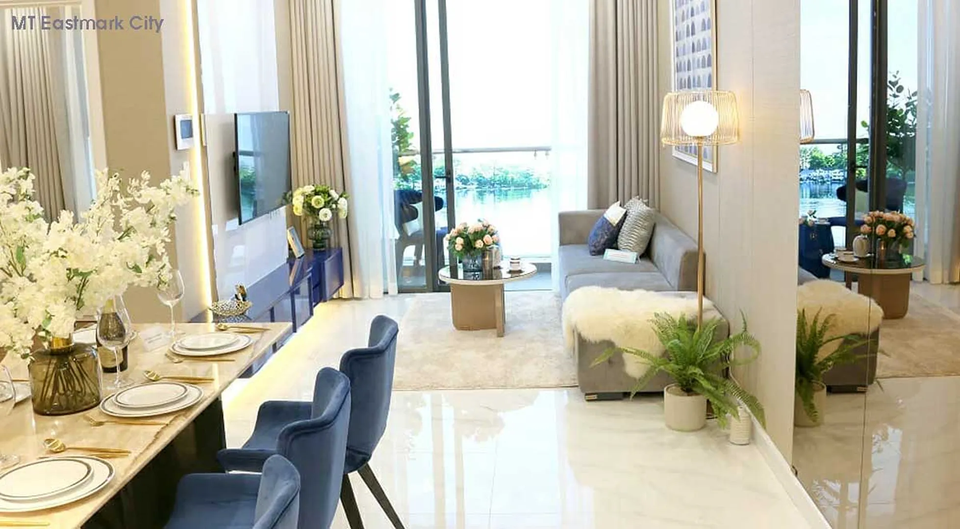 Căn hộ 3 phòng ngủ Duokey căn góc tại MT Eastmark City không gian sống thoải mái. Mua bán căn hộ tại Long Trường, Hồ Chí Minh được đăng bởi Ngọc Loan
