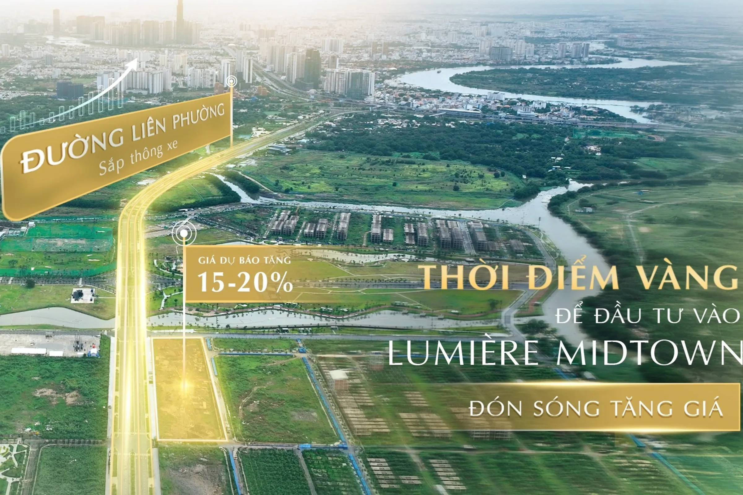 Penthouse Duplex A-01 LUMIÈRE Midtown - Tầm nhìn panorama 360 độ khoáng đạt. Mua bán căn hộ tại Đường Liên Phường, Thủ Đức, Hồ Chí Minh được đăng bởi M2 Realty. Hình 6