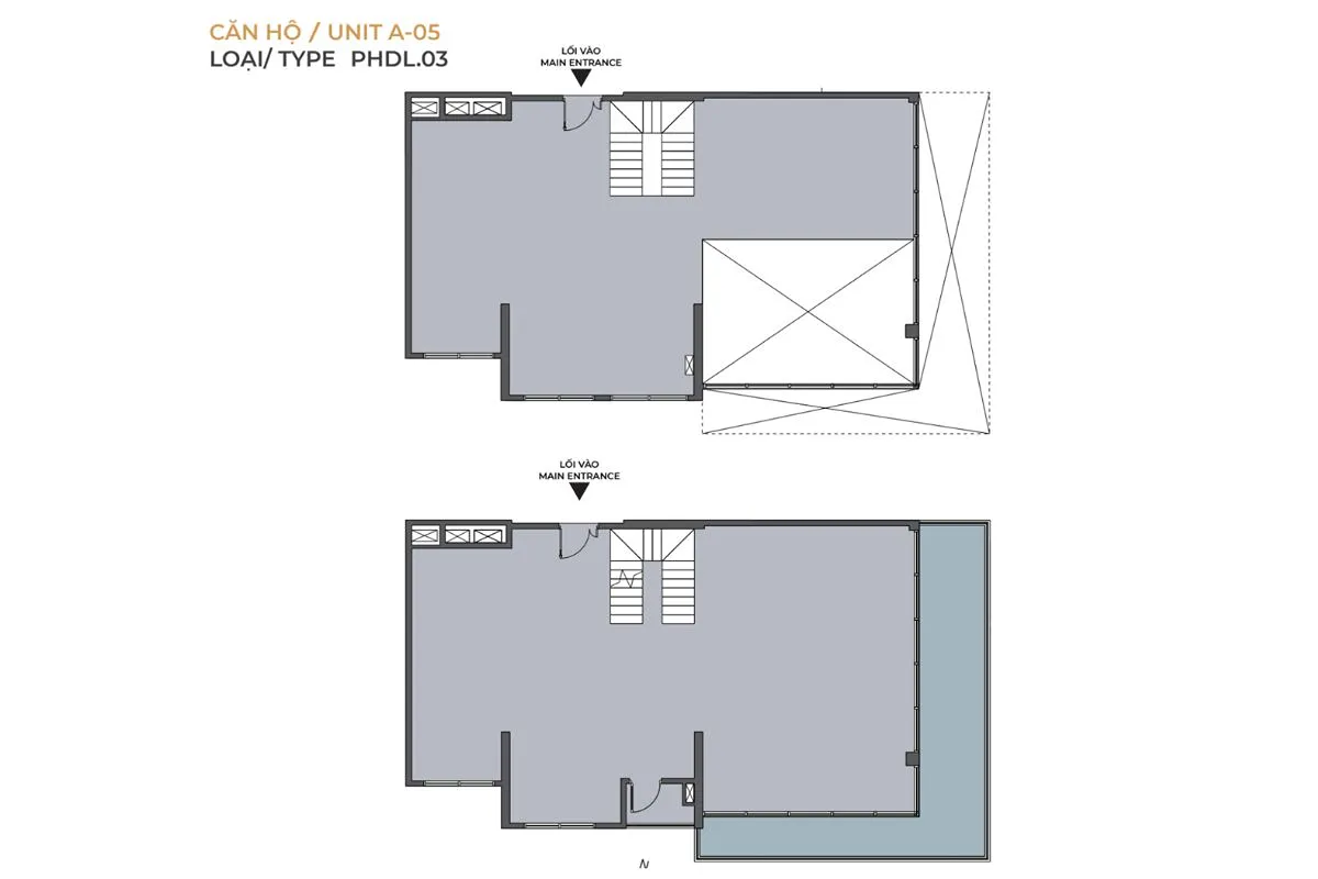 Căn hộ Penthouse Duplex A-05 LUMIÈRE Midtown - “dinh thự trên không” độc bản. Mua bán căn hộ tại Lumière Midtown, Đường Liên Phường, Thủ Đức, Hồ Chí Minh được đăng bởi M2 Realty. Hình 1