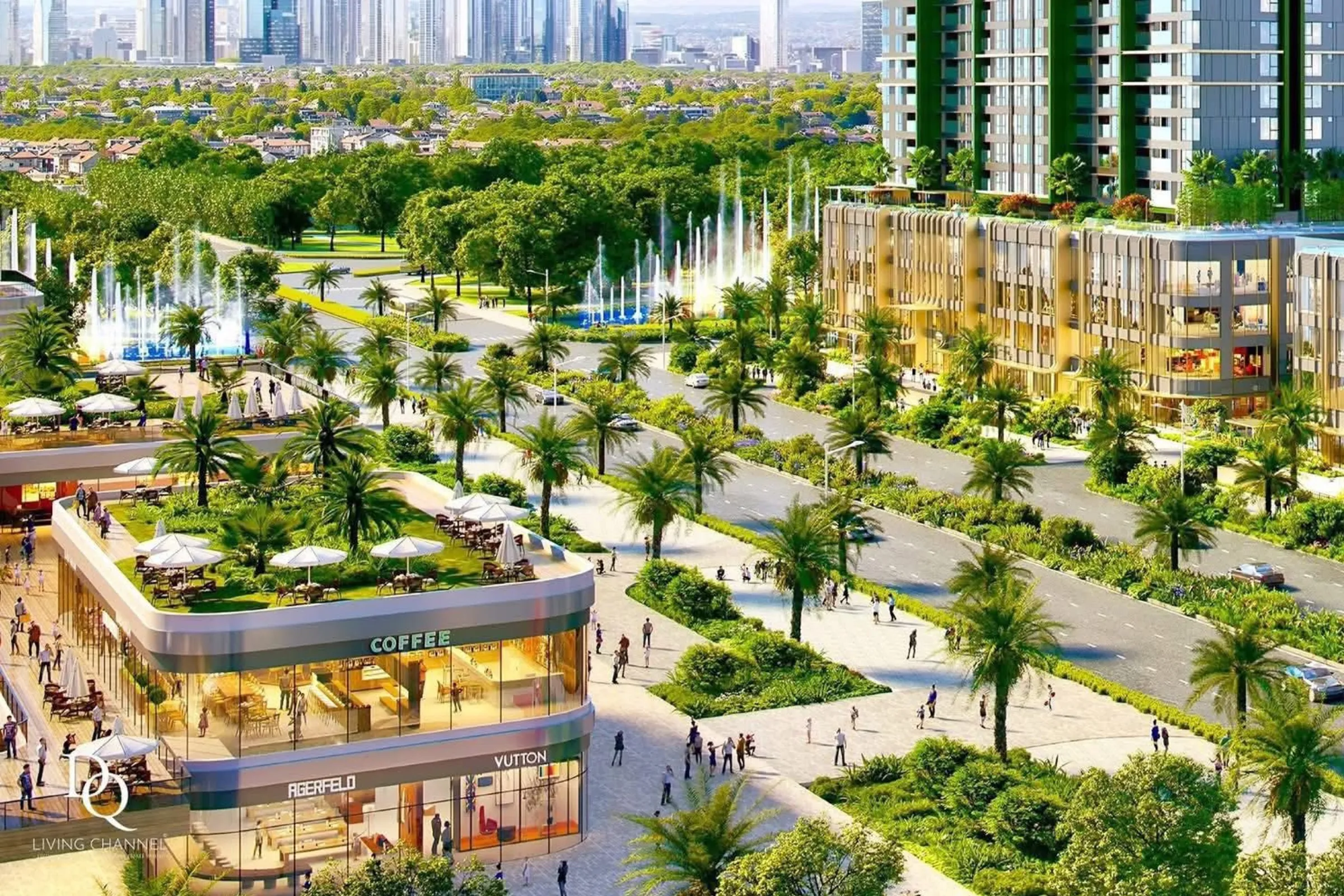 Căn hộ B.03A tầng cao LUMIÈRE Midtown - Trong xanh từng hơi thở. Mua bán căn hộ tại SOHO - The Global City, Thủ Đức, Hồ Chí Minh được đăng bởi M2 Realty. Hình 2