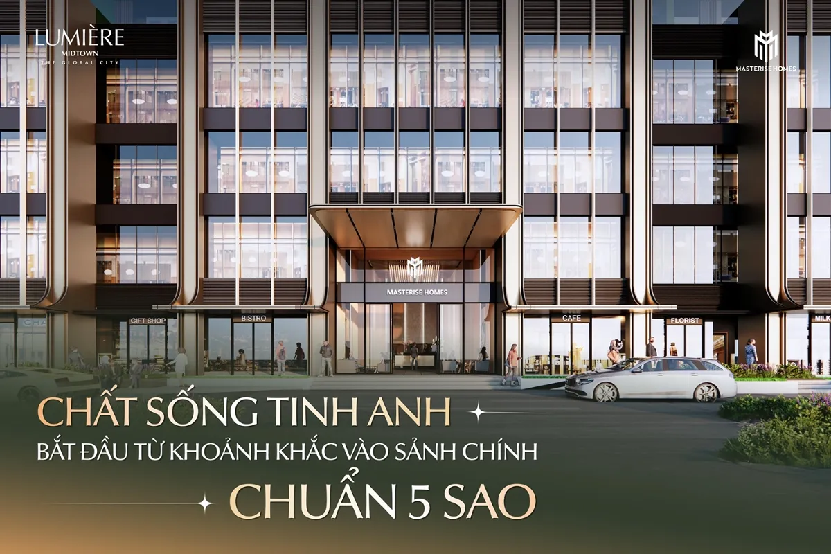 Căn hộ Duplex A-10 LUMIÈRE Midtown - Vị trí độc tôn tại tầng cao dự án Lumière Midtown. Mua bán căn hộ tại Lumière Midtown, Đường Liên Phường, Thủ Đức, Hồ Chí Minh được đăng bởi M2 Realty. Hình 1