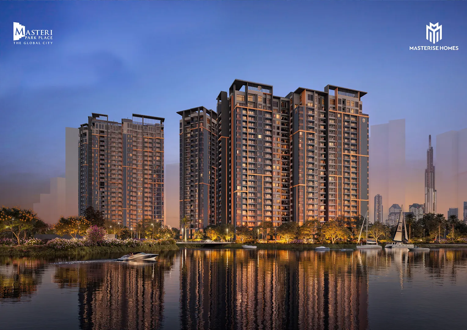 CĂN HỘ 2PN MASTERI PARK PLACE - SỐNG CHẤT "RESORT" BÊN DÒNG CHẢY THỊNH VƯỢNG. For Sale apartment in Binh Trung, Ho Chi Minh posted by M2 Realty