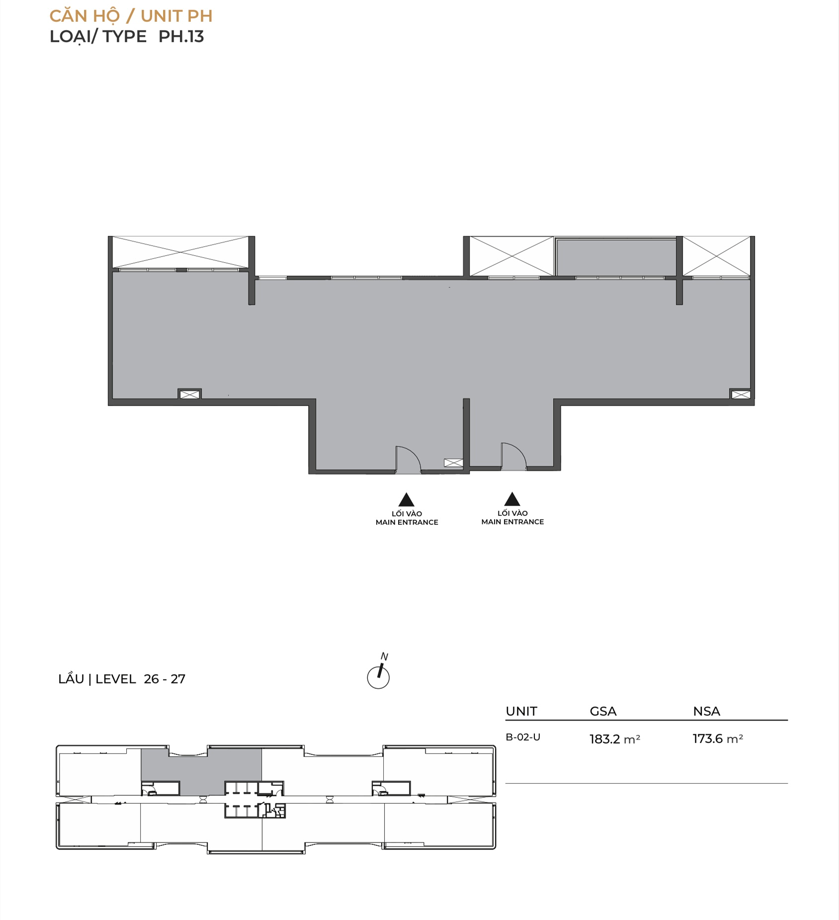 Căn Penthouse LUMIÈRE Midtown Tòa B tầng 27- The Global City Thủ Đức | PH.13. Mua bán căn hộ tại Lumière Midtown, Đỗ Xuân Hợp, Thủ Đức, Hồ Chí Minh được đăng bởi M2 Realty. Hình 2