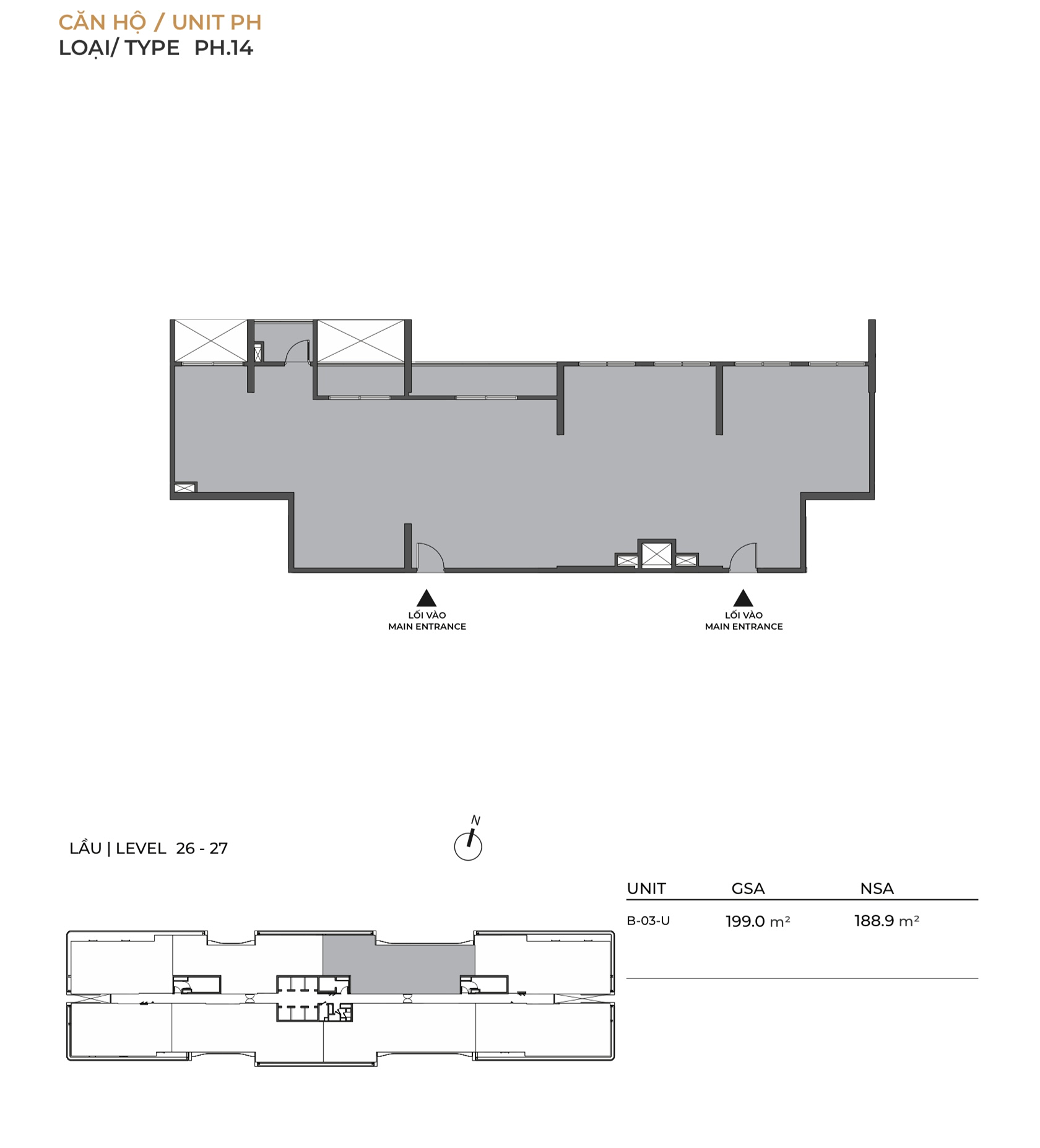Căn Penthouse LUMIÈRE Midtown Tòa B tầng 27- The Global City Thủ Đức | PH.14. Mua bán căn hộ tại Lumière Midtown, Đỗ Xuân Hợp, Thủ Đức, Hồ Chí Minh được đăng bởi M2 Realty. Hình 2