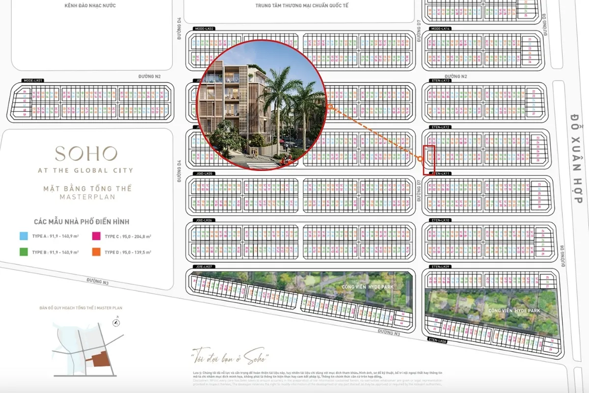 Nhà phố căn góc LK12 - SOHO The Global City. For Sale shophouse in SOHO - The Global City, Thủ Đức, Hồ Chí Minh posted by M2 Realty. Hình 4