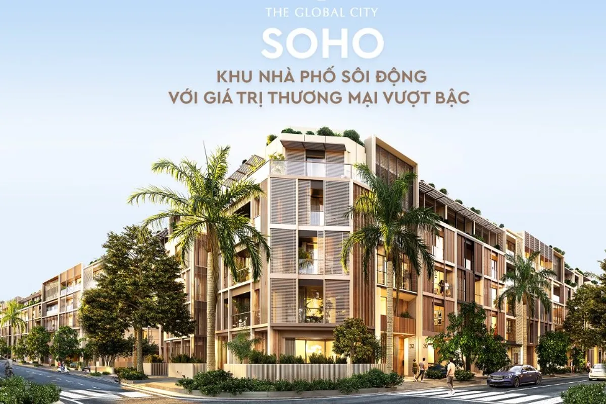Nhà phố căn góc LK2 - SOHO The Global City. For Sale shophouse in Thu Duc, Ho Chi Minh posted by M2 Realty