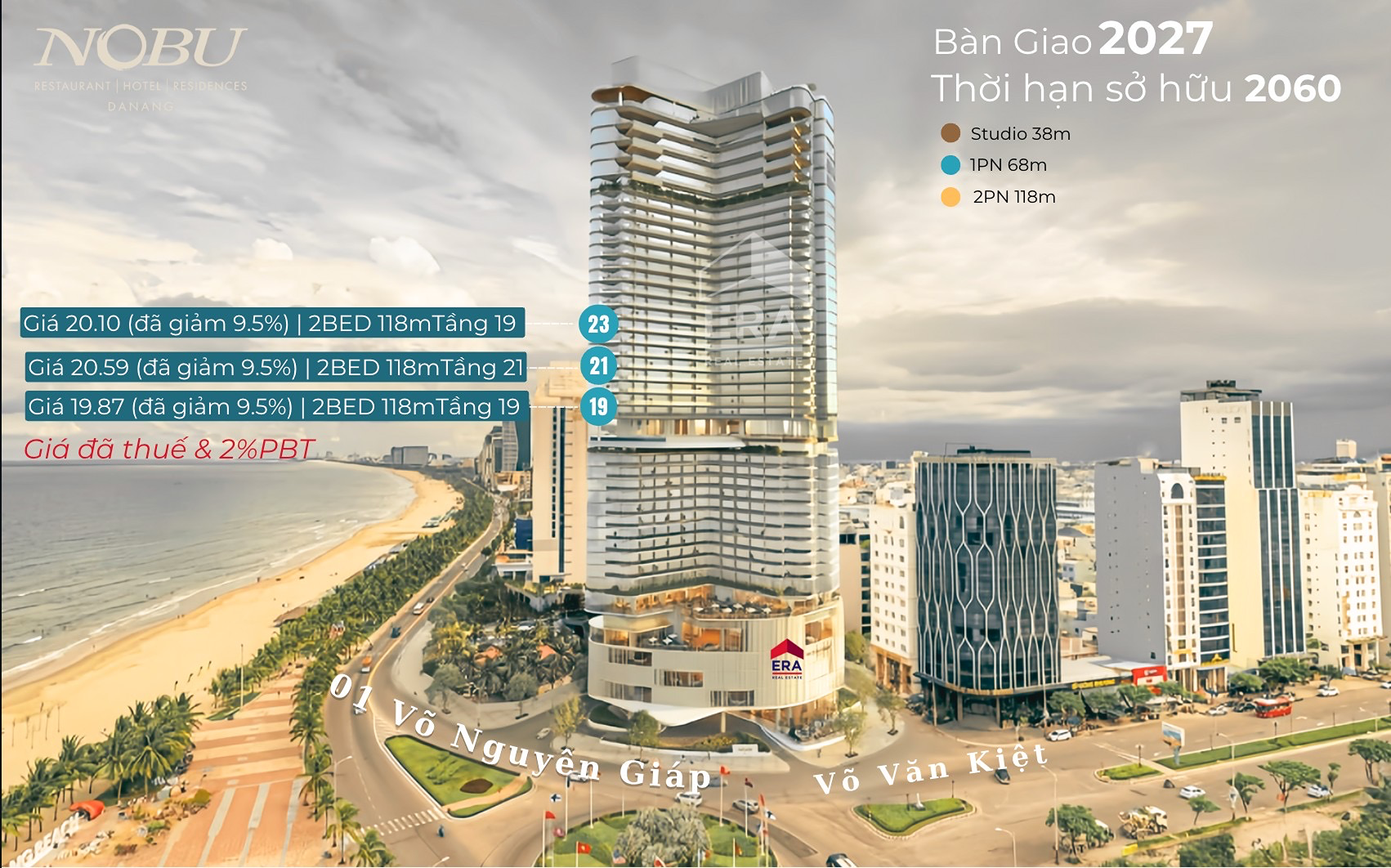 Bán căn góc 2PN NOBU Da Nang super Luxury Apartment | DT: 118m2, full style Nhật. CK 9.5%. Mua bán căn hộ tại Cẩm Lệ, Đà Nẵng được đăng bởi Vũ Đức Duy