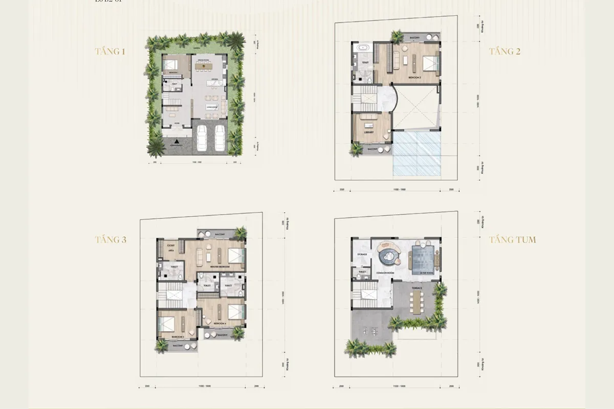 Grand Villa Salacia Villas căn thường phân khu C & D giá tốt. Mua bán biệt thự tại Tân Thành, Hồ Chí Minh được đăng bởi Liên hệ PKD