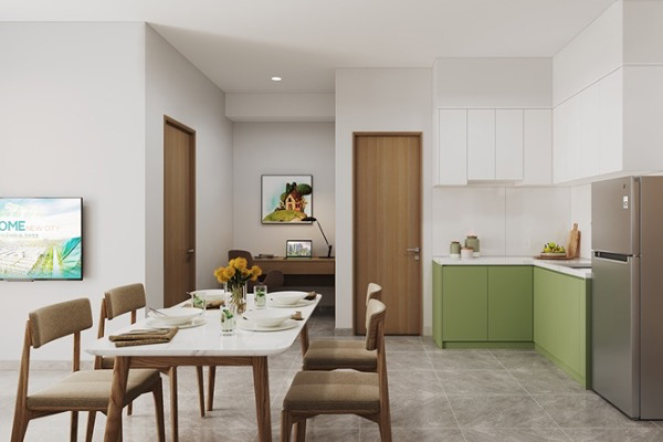 Căn hộ 1PN K-Home toà Anh Đào – Không gian sống chuẩn Singapore, an cư vững bền cho tương lai. Mua bán căn hộ tại Bình Dương, Hồ Chí Minh