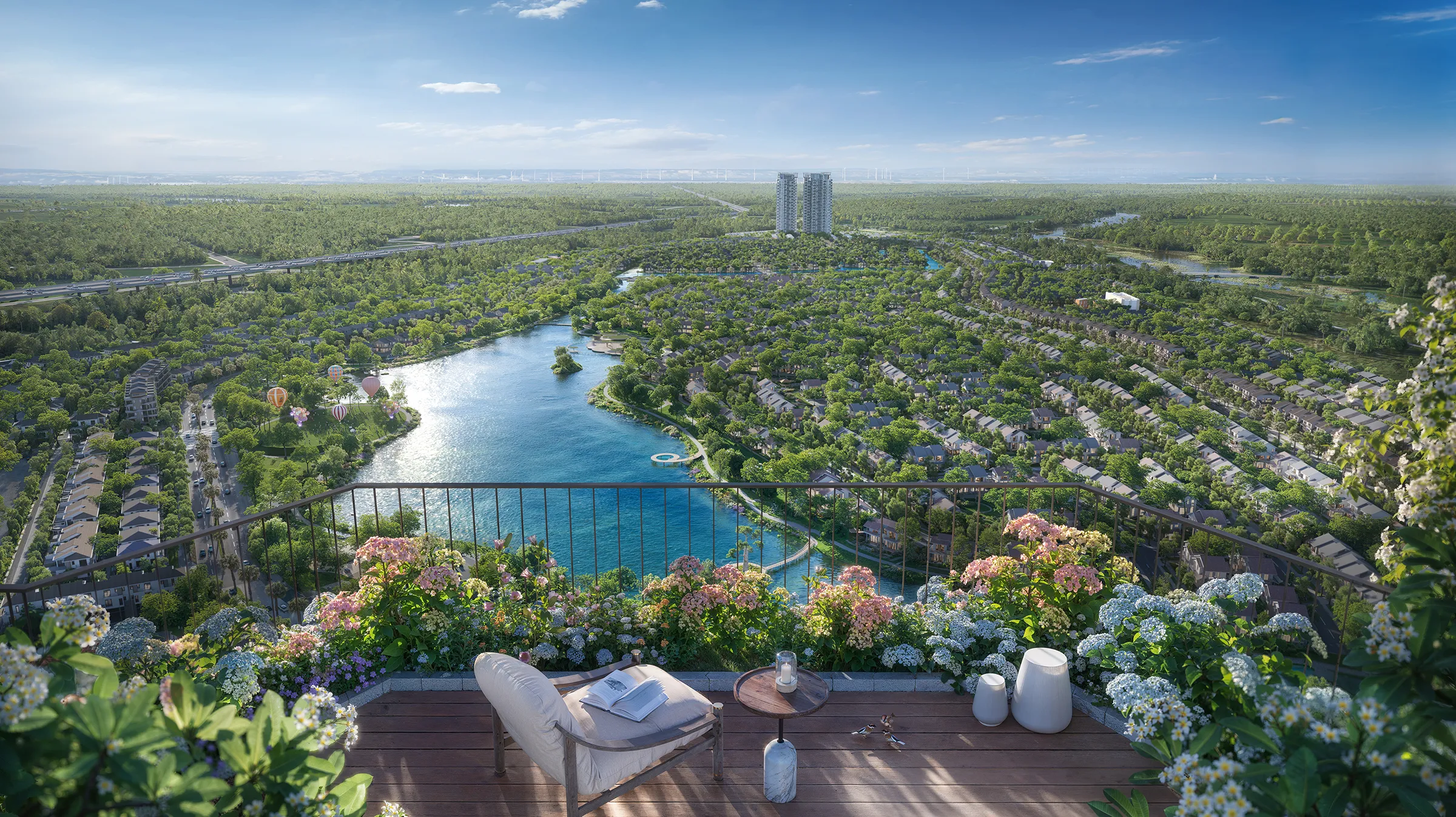 Căn hộ Forest Osen tại đại đô thị Eco Retreat 2PN có vườn vào nhà. For Sale apartment in Ben Luc, Tay Ninh posted by NewstarLand