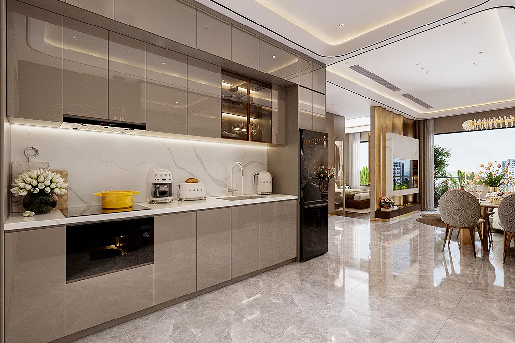 Căn 1PN Khải Hoàn Imperial – Không gian sống riêng biệt, định hình phong cách thượng lưu. 出售 公寓 位于Khải Hoàn Imperial, Mặt tiền Quốc Lộ 13, Phường Thuận Giao, TP. Thuận An, Bình Dương, Hồ Chí Minh 由VPI Official发布