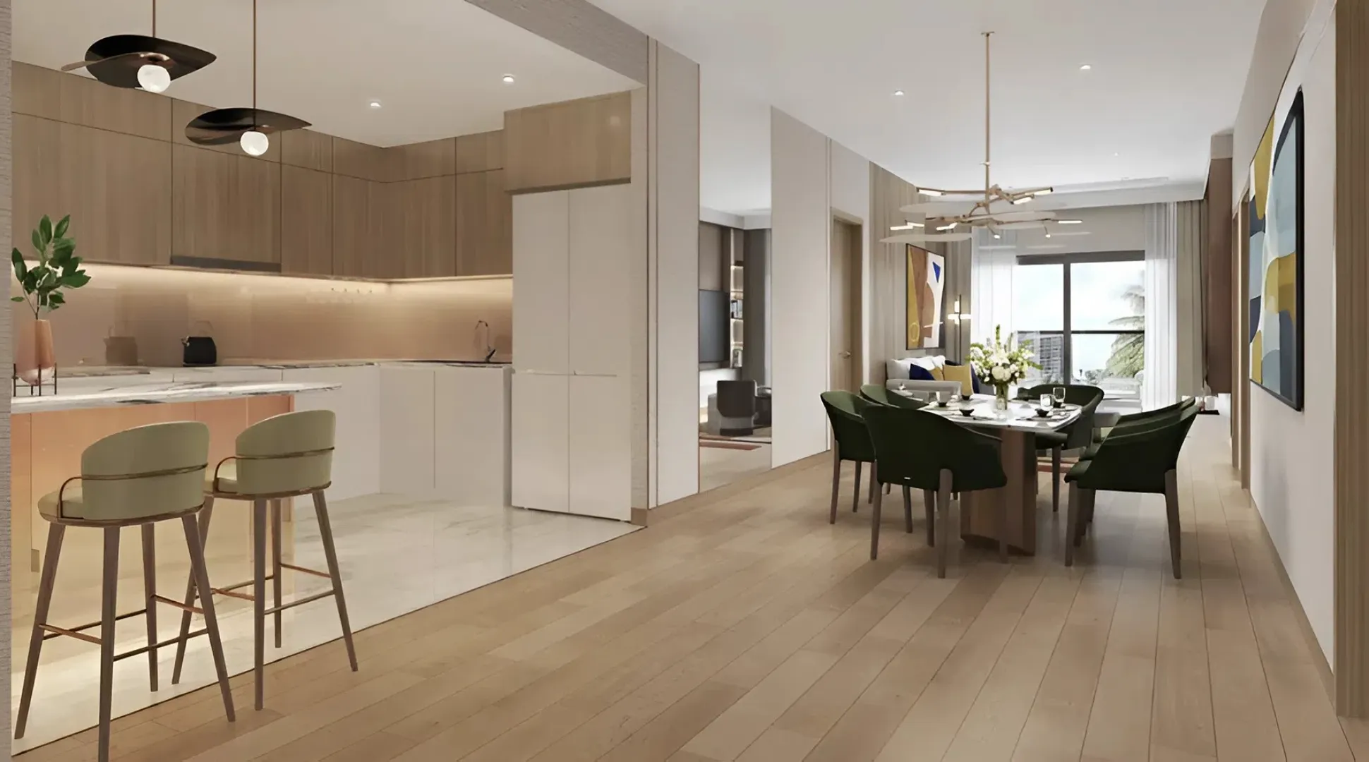 Căn Hộ 2 Phòng Ngủ A-XX-02 tại LUMIÈRE Midtown vị trí Đỗ Xuân Hợp kết nối cao tốc Long Thành. Mua bán căn hộ tại Lumière Midtown, Mặt tiền đường Liên Phường, KĐT The Global City, An Khánh, Hồ Chí Minh được đăng bởi VPI Official. Hình 1