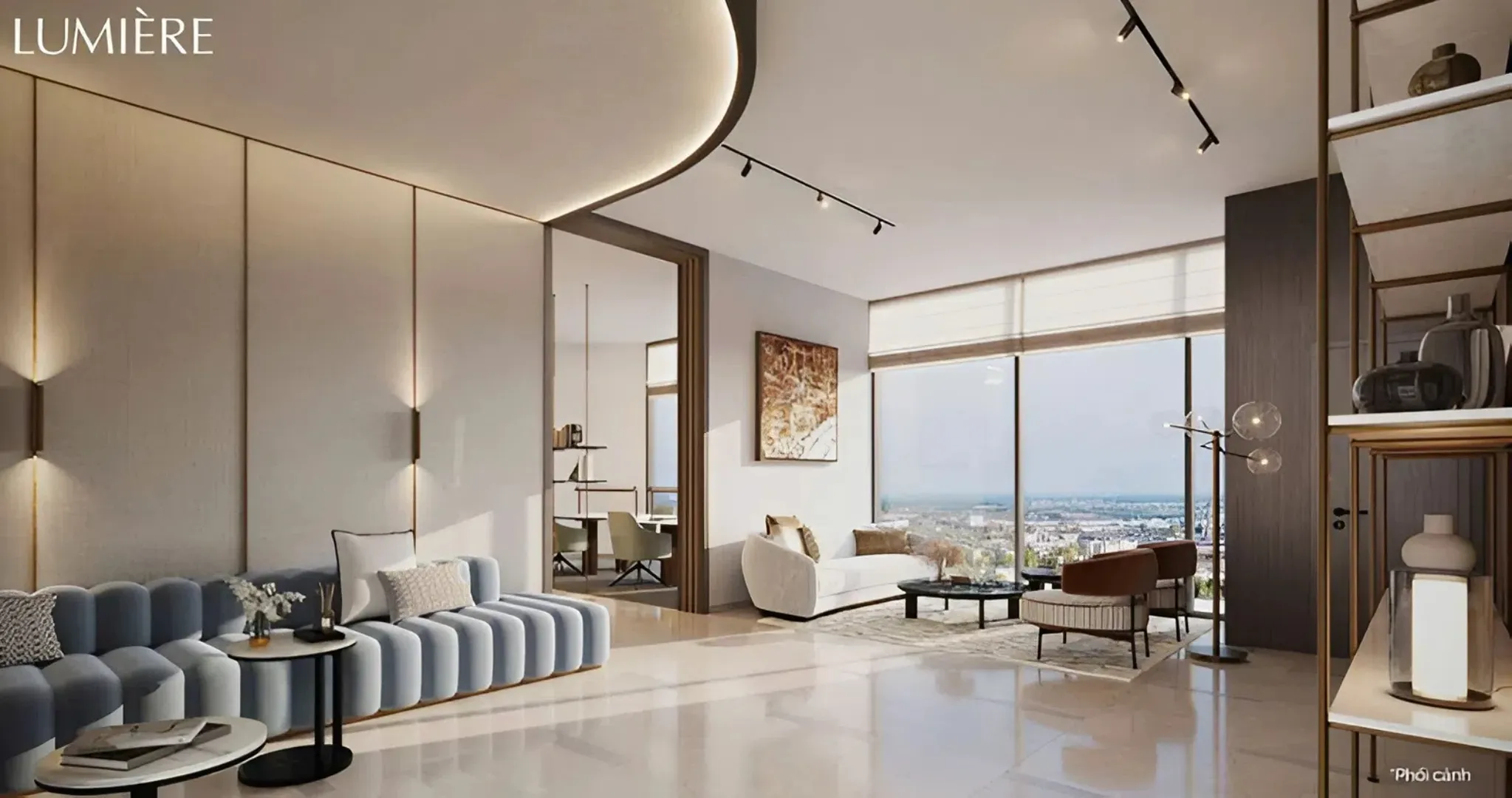 Căn Hộ 2 Phòng Ngủ A-XX-02 tại LUMIÈRE Midtown vị trí Đỗ Xuân Hợp kết nối cao tốc Long Thành. Mua bán căn hộ tại Lumière Midtown, Mặt tiền đường Liên Phường, KĐT The Global City, An Khánh, Hồ Chí Minh được đăng bởi VPI Official. Hình 2
