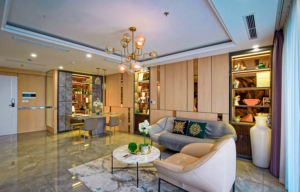 Căn Hộ 2PN Noble Crystal Riverside Tòa Lumière View Toàn Cảnh Sông Sài Gòn. 매매 아파트 Noble Crystal Riverside, Đường Đào Trí, Phú Thuận, Hồ Chí Minh에 위치 VPI Official 등록