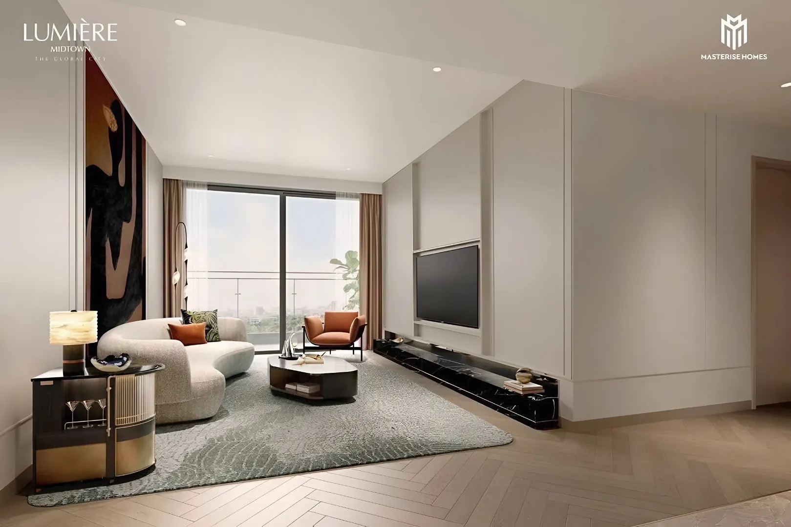 Căn Hộ 3 Phòng Ngủ B-XX-03 tại LUMIÈRE Midtown không gian sống rộng mở cho gia đình thời đại mới. For Sale apartment in An Khanh, Ho Chi Minh posted by VPI Official
