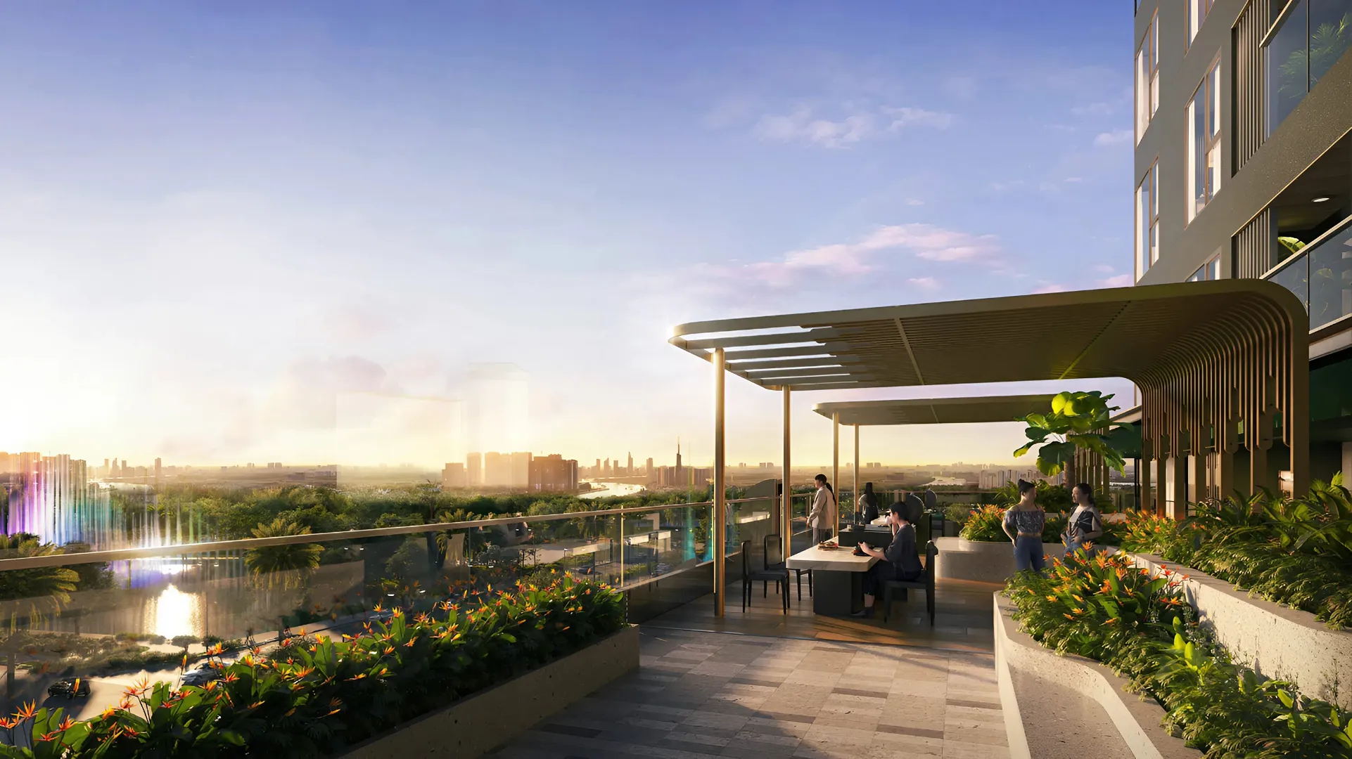 Căn Hộ 3 Phòng Ngủ B-XX-03 tại LUMIÈRE Midtown không gian sống rộng mở cho gia đình thời đại mới. For Sale apartment in Lumière Midtown, Mặt tiền đường Liên Phường, KĐT The Global City, An Khánh, Hồ Chí Minh posted by VPI Official. Hình 4