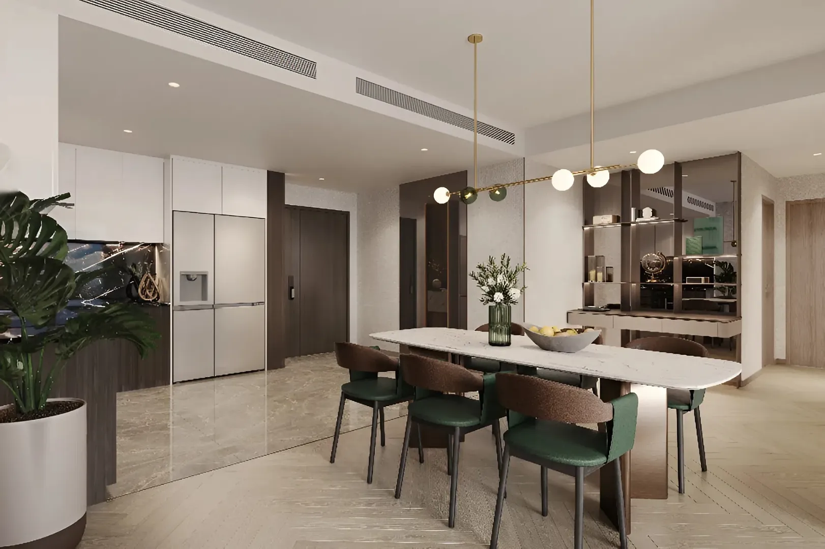Căn Hộ 3 Phòng Ngủ B-XX-03 tại LUMIÈRE Midtown không gian sống rộng mở cho gia đình thời đại mới. For Sale apartment in Lumière Midtown, Mặt tiền đường Liên Phường, KĐT The Global City, An Khánh, Hồ Chí Minh posted by VPI Official. Hình 3