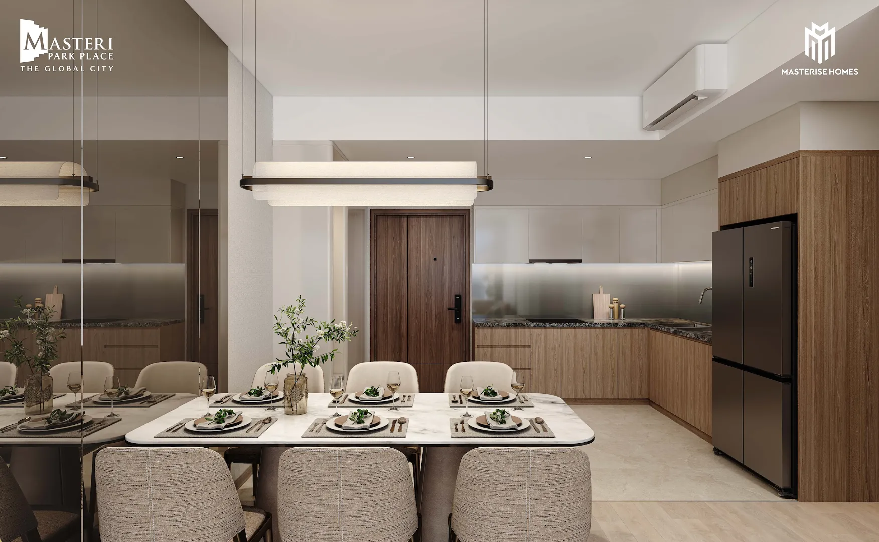 Căn hộ 3PN A1-xx-18 tại Masteri Park Place – Sống giữa lõi hạ tầng và tiện ích quốc tế. For Sale apartment in Masteri Park Place, Khu đô thị The Global City, đường Đỗ Xuân Hợp, Bình Trưng, Hồ Chí Minh posted by VPI Official. Hình 1