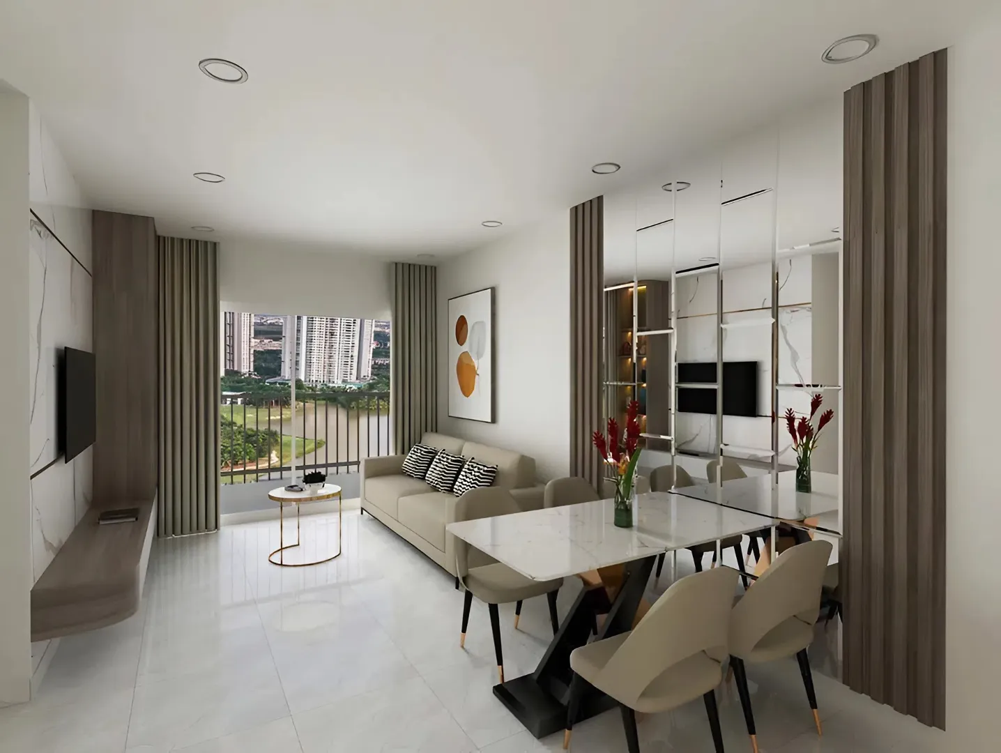 Căn hộ 3PN A1-xx-20 tại Masteri Park Place – Nơi thiên nhiên đồng hành cùng nhịp sống trẻ. For Sale apartment in Binh Trung, Ho Chi Minh posted by VPI Official