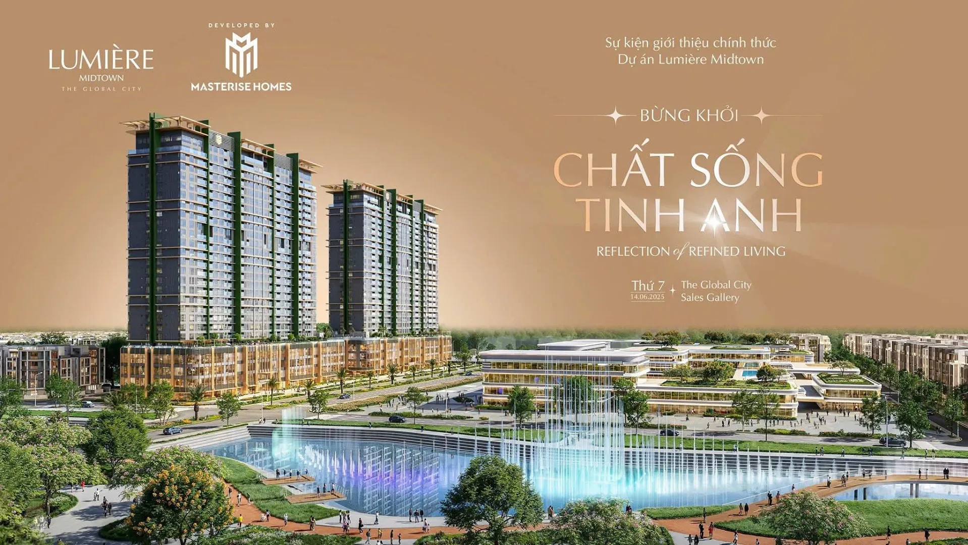 Căn hộ 3PN LUMIÈRE Midtown - Biểu tượng cao cấp giữa chốn phồn vinh. For Sale apartment in An Phu, Ho Chi Minh posted by VPI Official