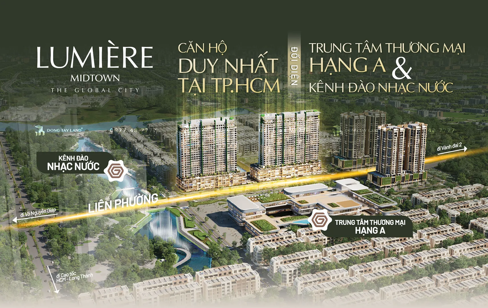 Căn hộ LUMIÈRE Midtown -  Sở hữu view trọn thành phố với tầm nhìn panorama. For Sale apartment in An Phu, Ho Chi Minh posted by VPI Official