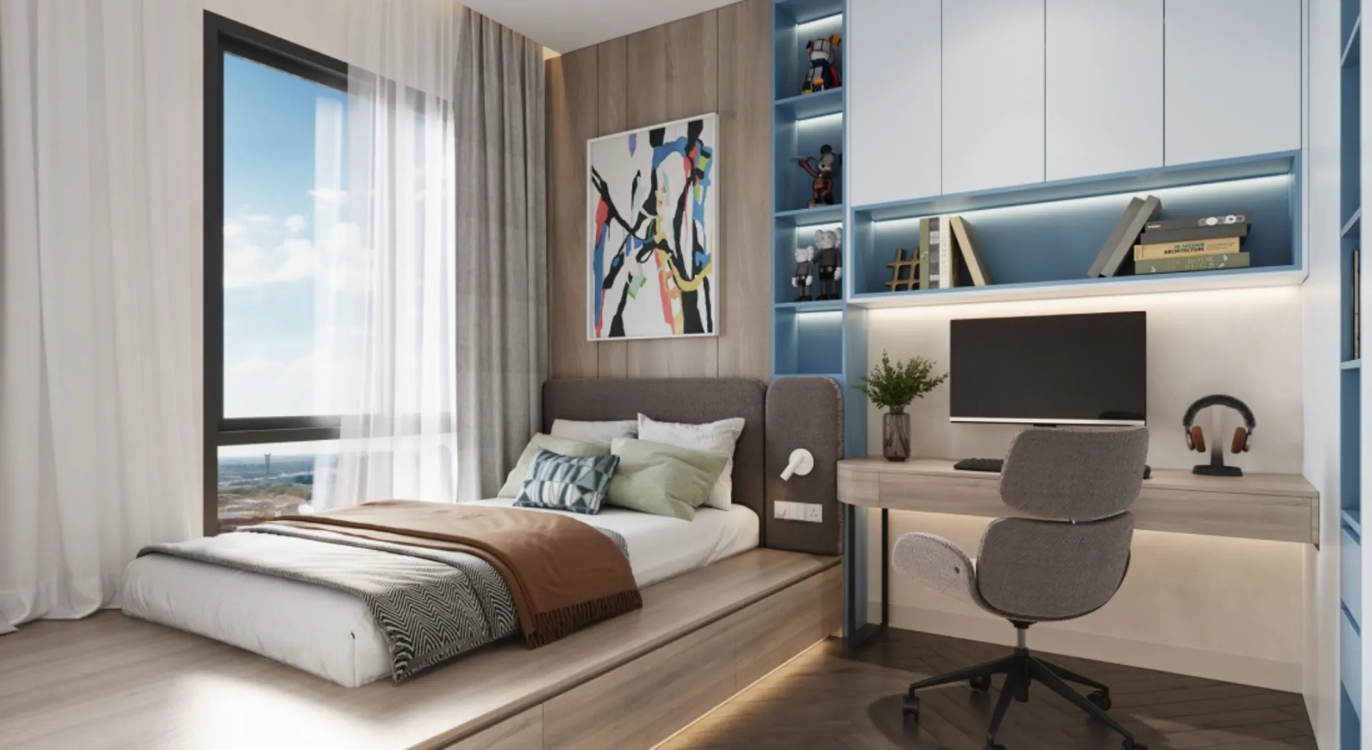 Căn 2PN TC2-xxx.0x Trellia Cove Biếu Tượng Sống Giữa Mizuki Park. Mua bán căn hộ tại Bình Chánh, Hồ Chí Minh được đăng bởi VPI Official