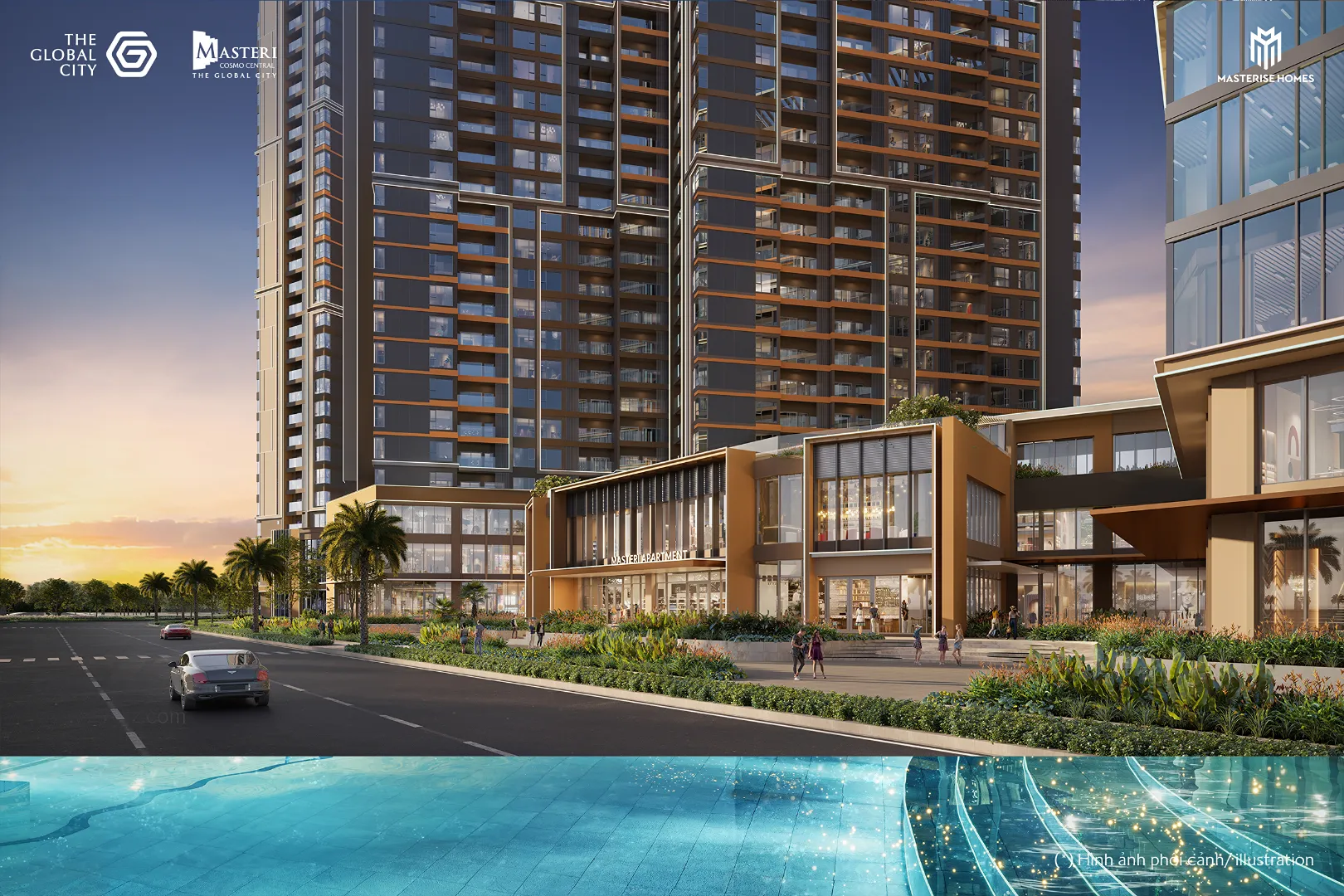 Căn Hộ 1PN+ Masteri Cosmo Central Kết Nối Nhanh Chóng Đến Các Trục Giao Thông Huyết Mạch. For Sale apartment in Khu đô thị The Global City, đường Đỗ Xuân Hợp, Bình Trưng, Hồ Chí Minh posted by VPI Official. Hình 6