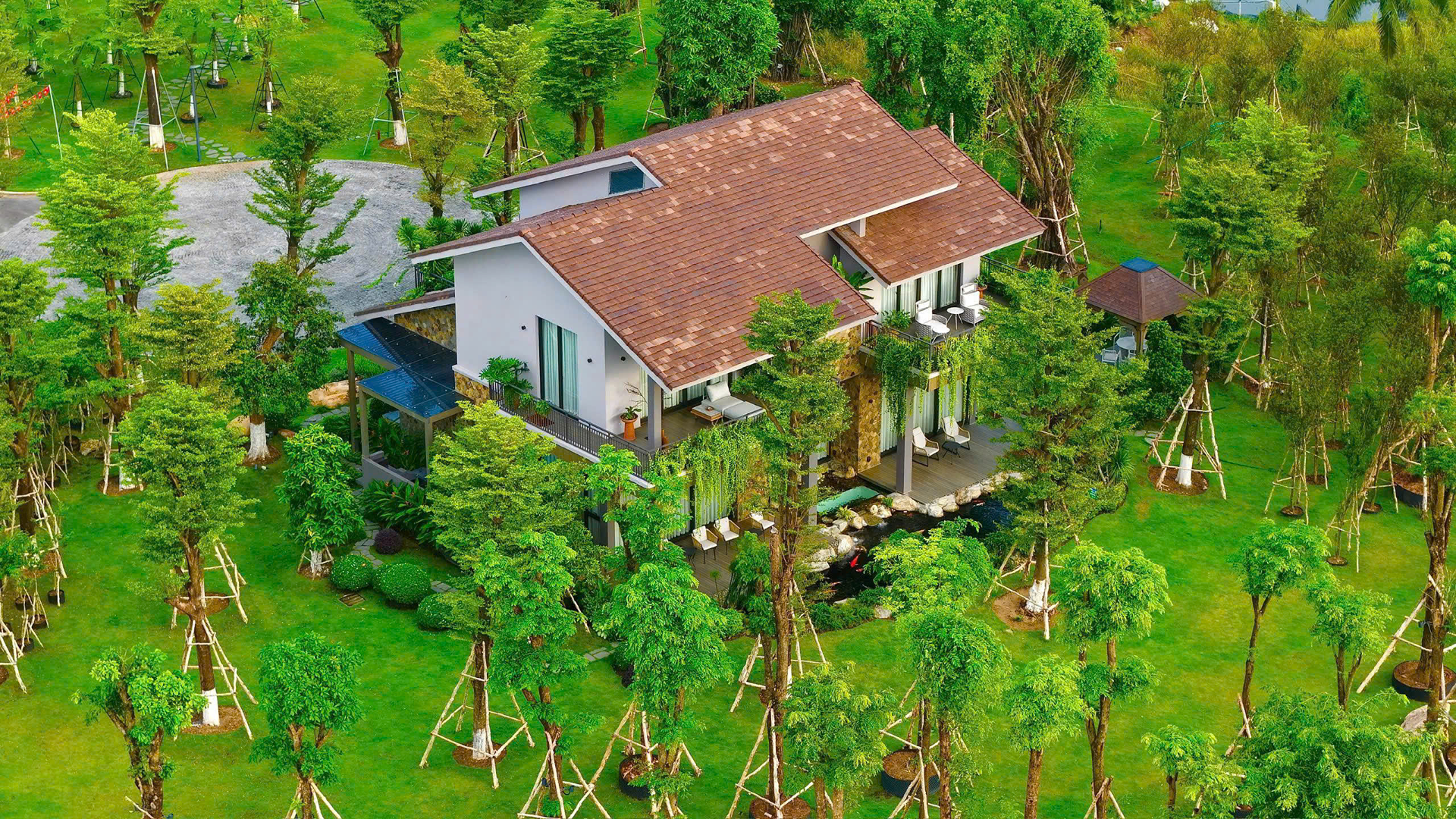 Eco Retreat - Phân khu biệt thự Rừng – khu đô thị xanh chuẩn nghỉ dưỡng. For Sale townhouse in Eco Retreat, Nguyễn Hữu Trí, Bến Lức, Tây Ninh posted by VPI Official. Hình 10