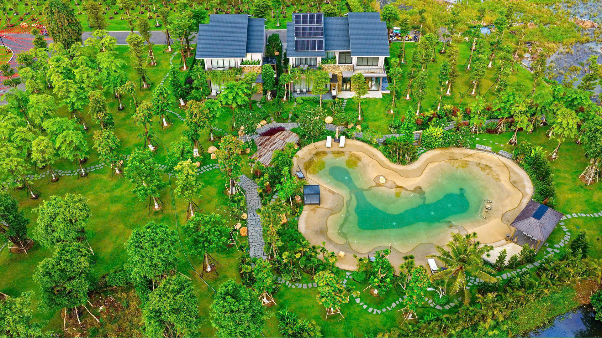 Rừng Retreat Nhà phố liền kề View cung đường tắm rừng Shirin-yoku. Mua bán biệt thự tại Tây Ninh được đăng bởi VPI Official
