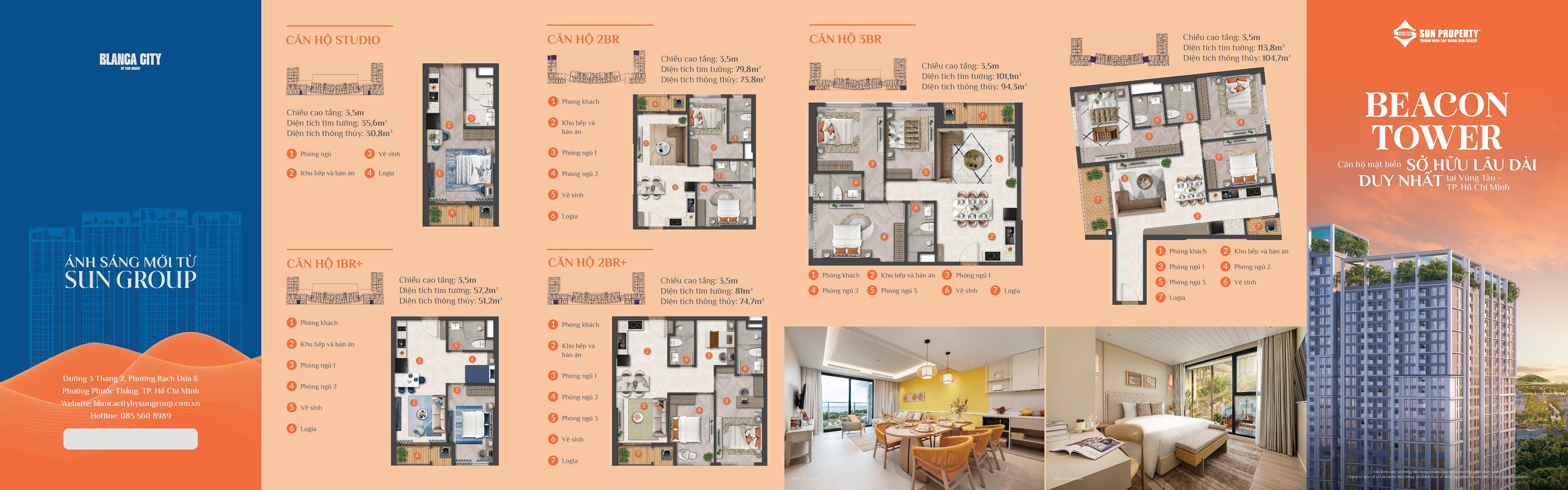 Blanca City 가격: Beacon Tower 아파트 23.4억 동부터
