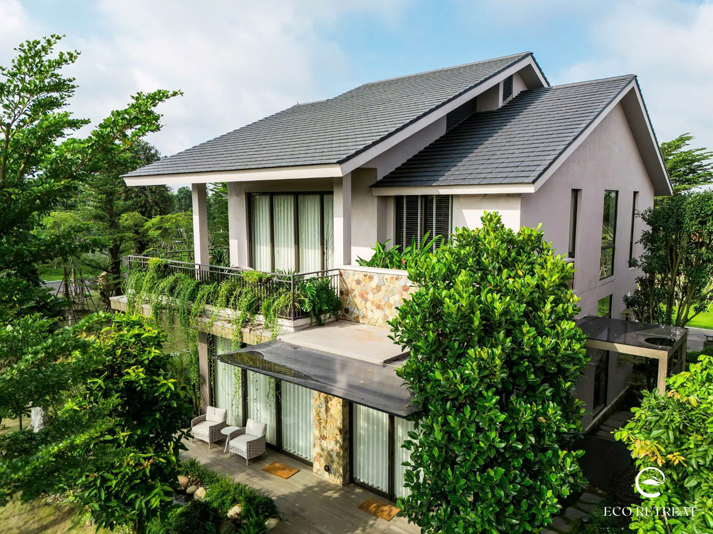 Biệt thự Rừng song lập Eco Retreat view Hồ Thiên Nga thanh toán 25% đến 2027. Mua bán biệt thự tại Bến Lức, Tây Ninh được đăng bởi Minh Nhân