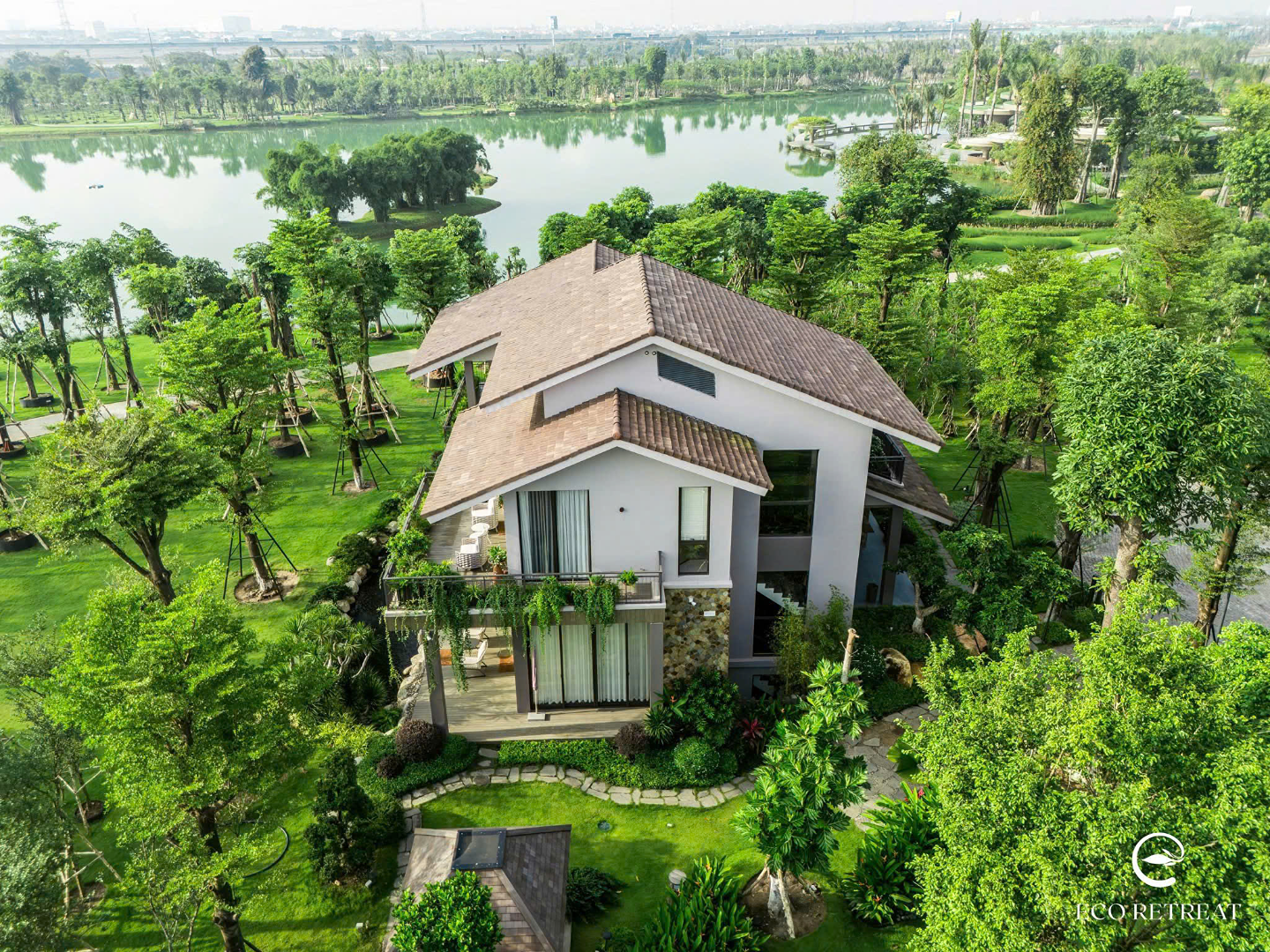 Biệt thự Rừng song lập Eco Retreat view Hồ Thiên Nga thanh toán 25% đến 2027. Mua bán biệt thự tại Eco Retreat, Đường Nguyễn Hữu Trí, Bến Lức, Tây Ninh được đăng bởi Minh Nhân. Hình 9